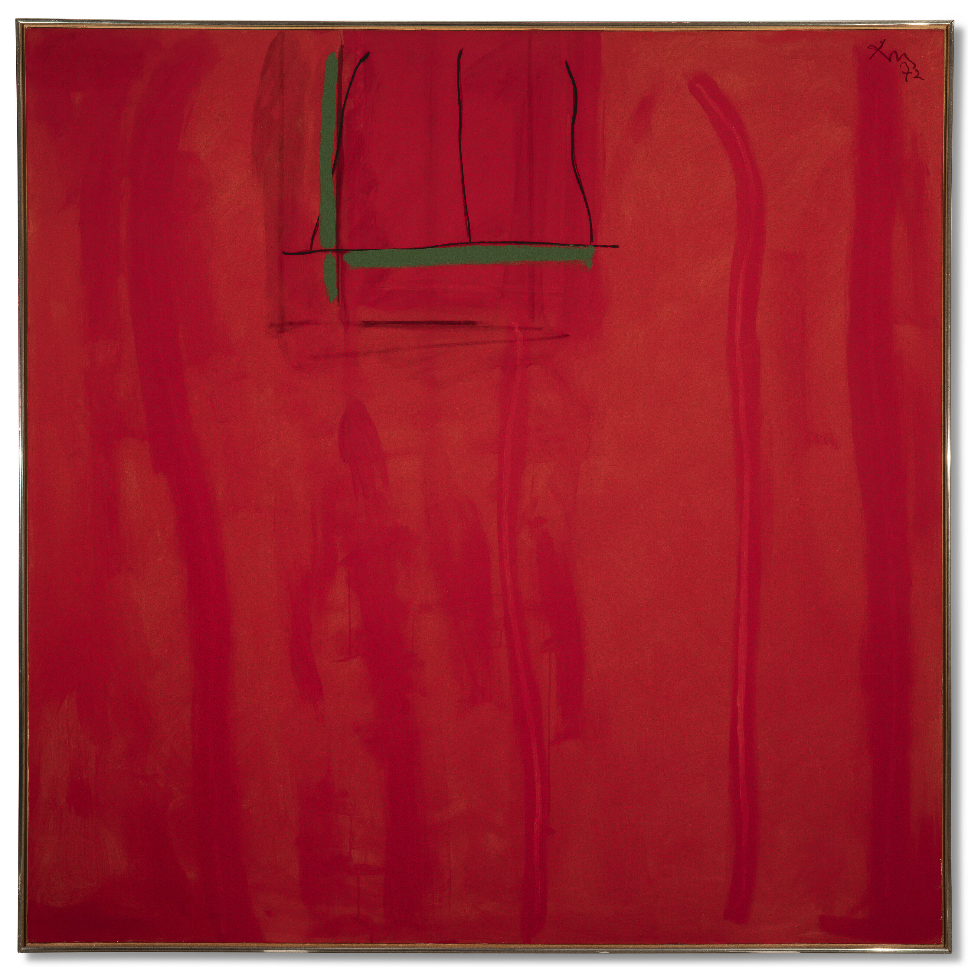 Robert Motherwell — Красная стена, изображение 2