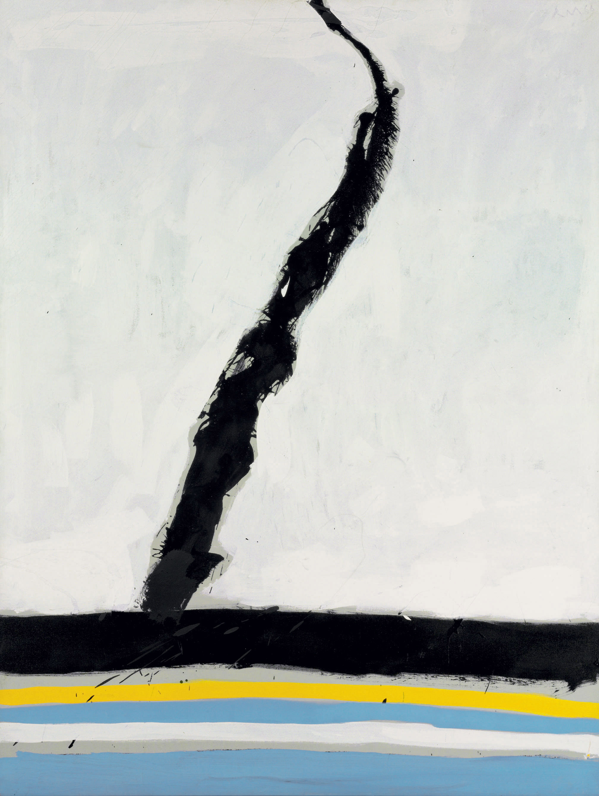 Robert Motherwell — Черно-белый № 5