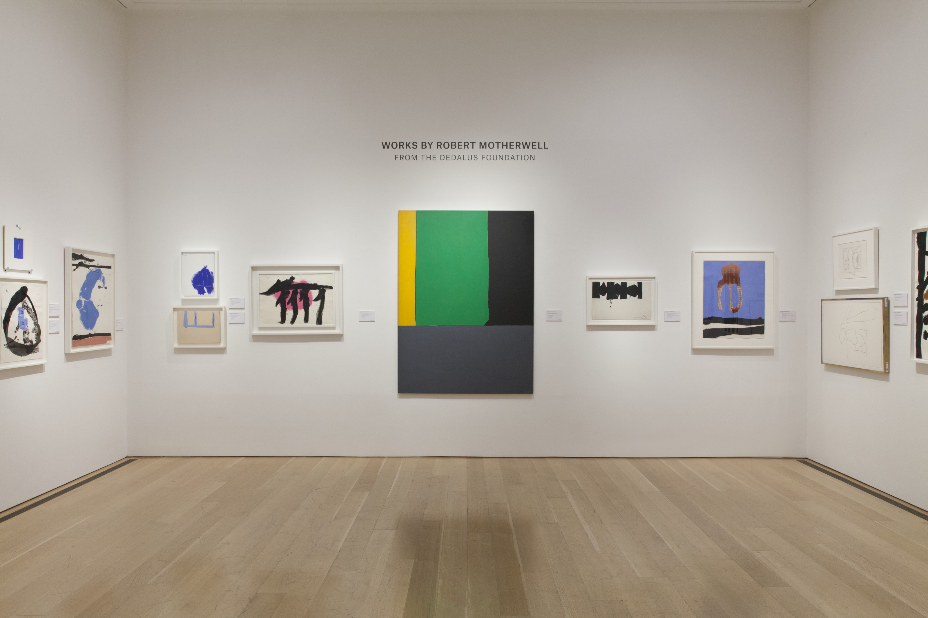 Robert Motherwell — Этюд для II этапа “Элегия № 100”, изображение 3