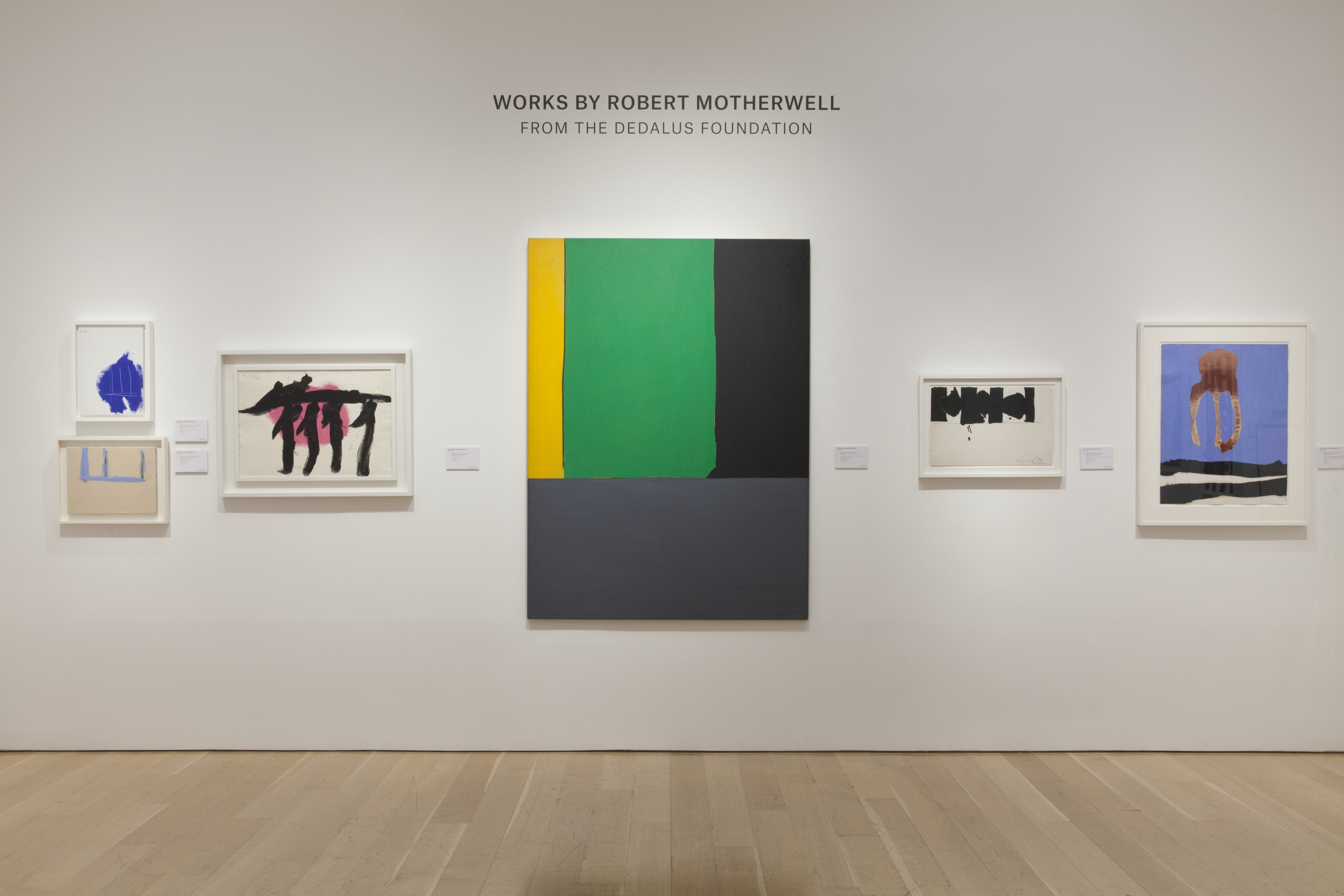 Robert Motherwell — Этюд для II этапа “Элегия № 100”, изображение 4