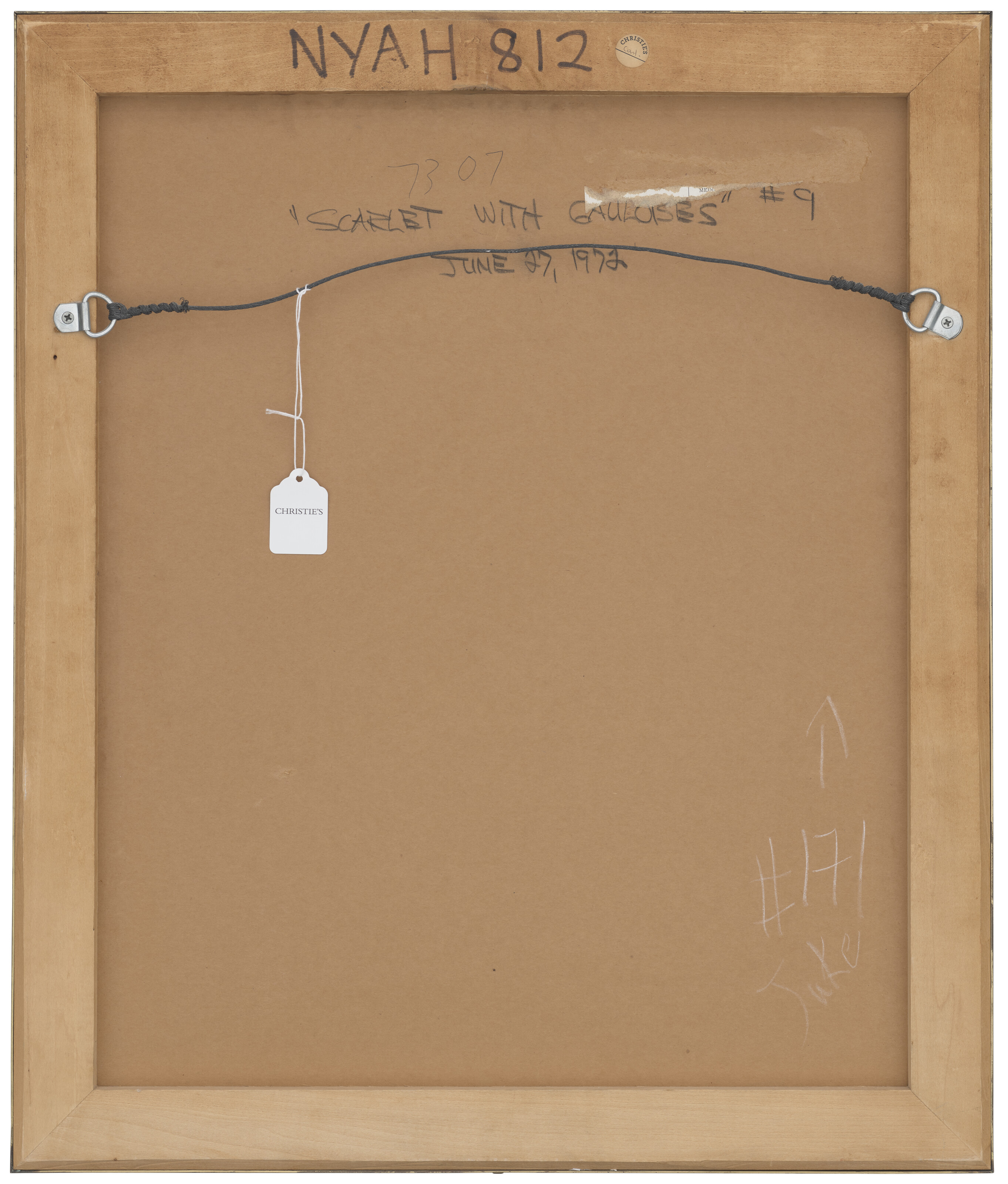 Robert Motherwell — Голуаз на алом № 9, изображение 4