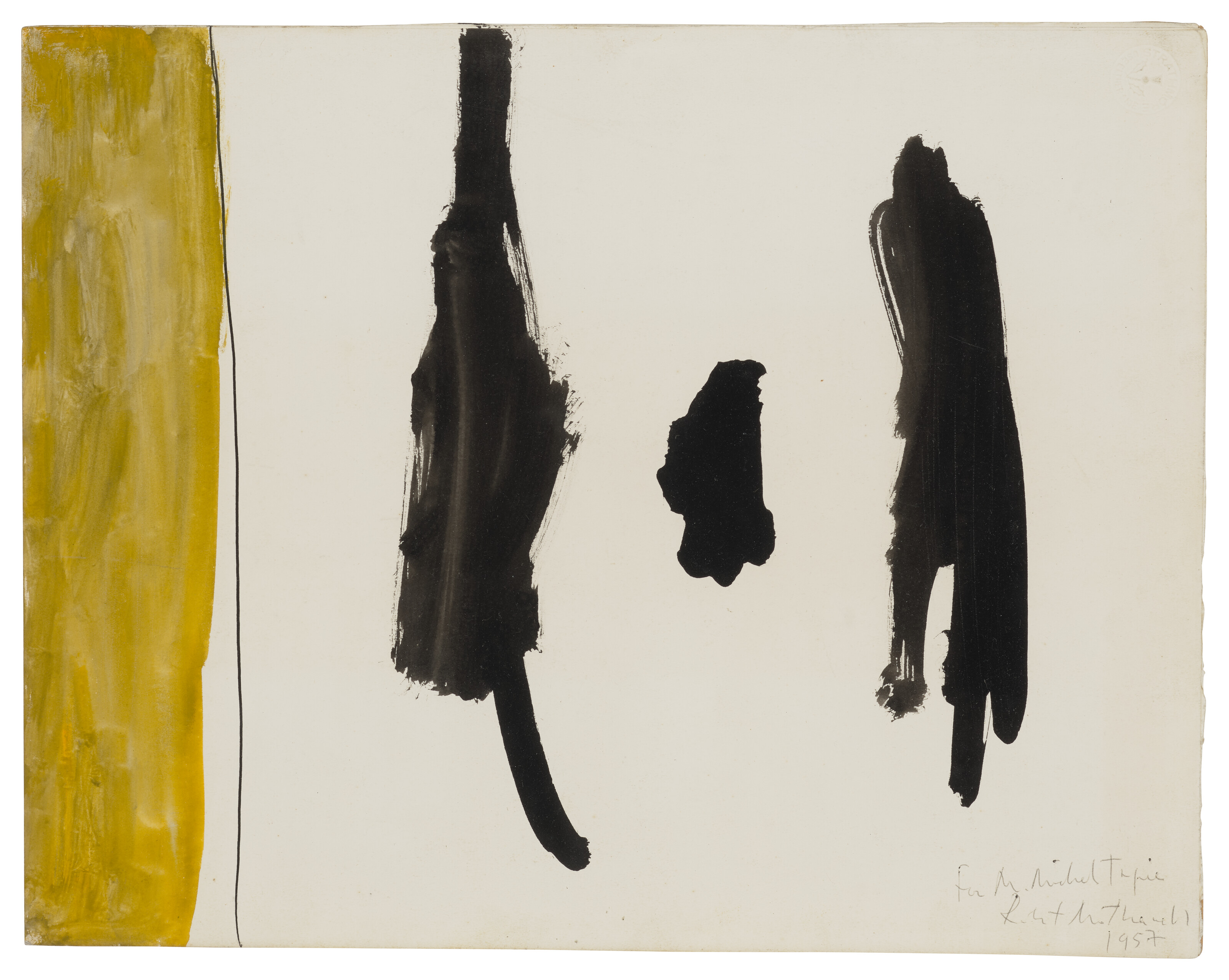 Robert Motherwell — Без названия, изображение 1