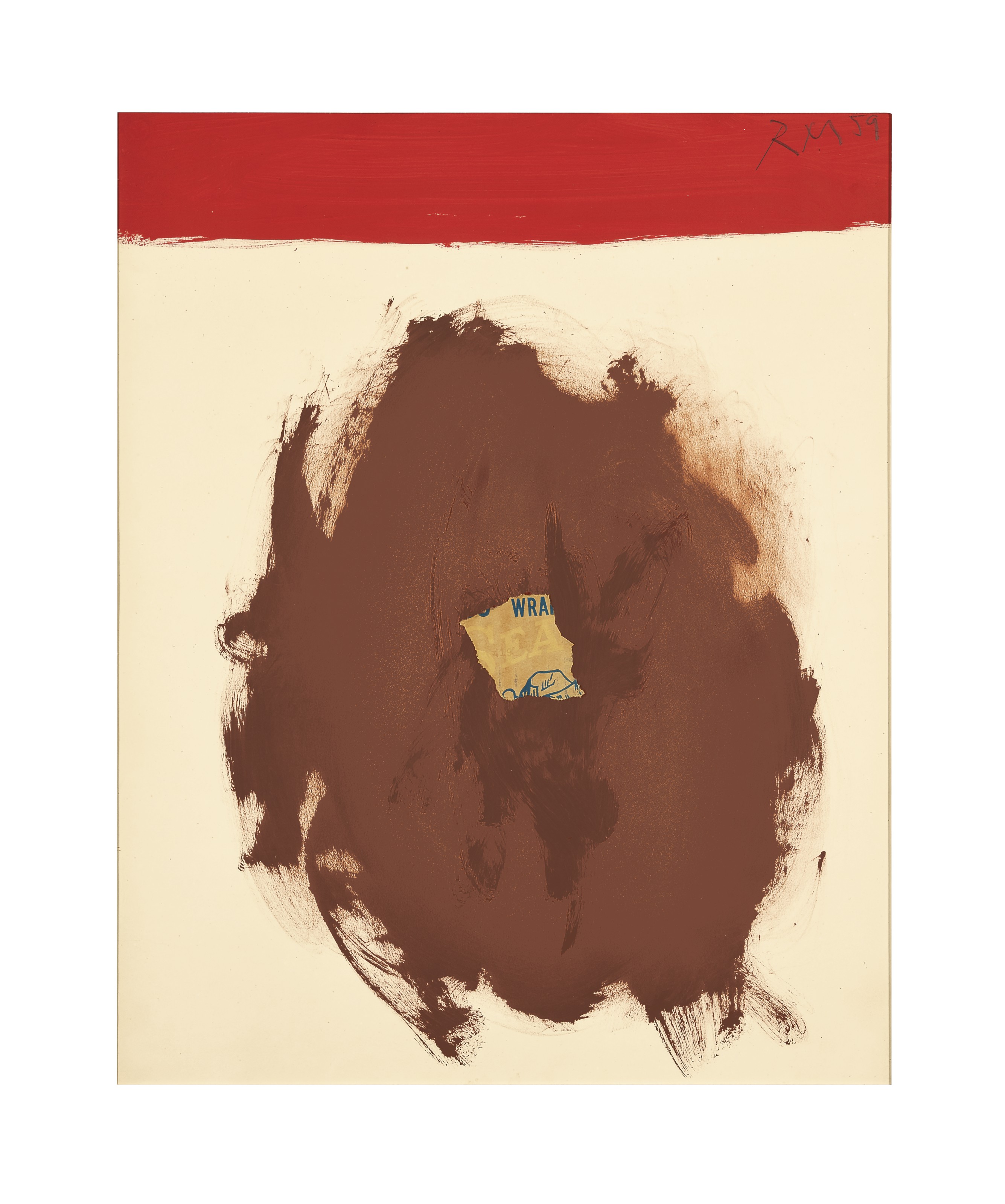 Robert Motherwell — Морской лев с красной полосой