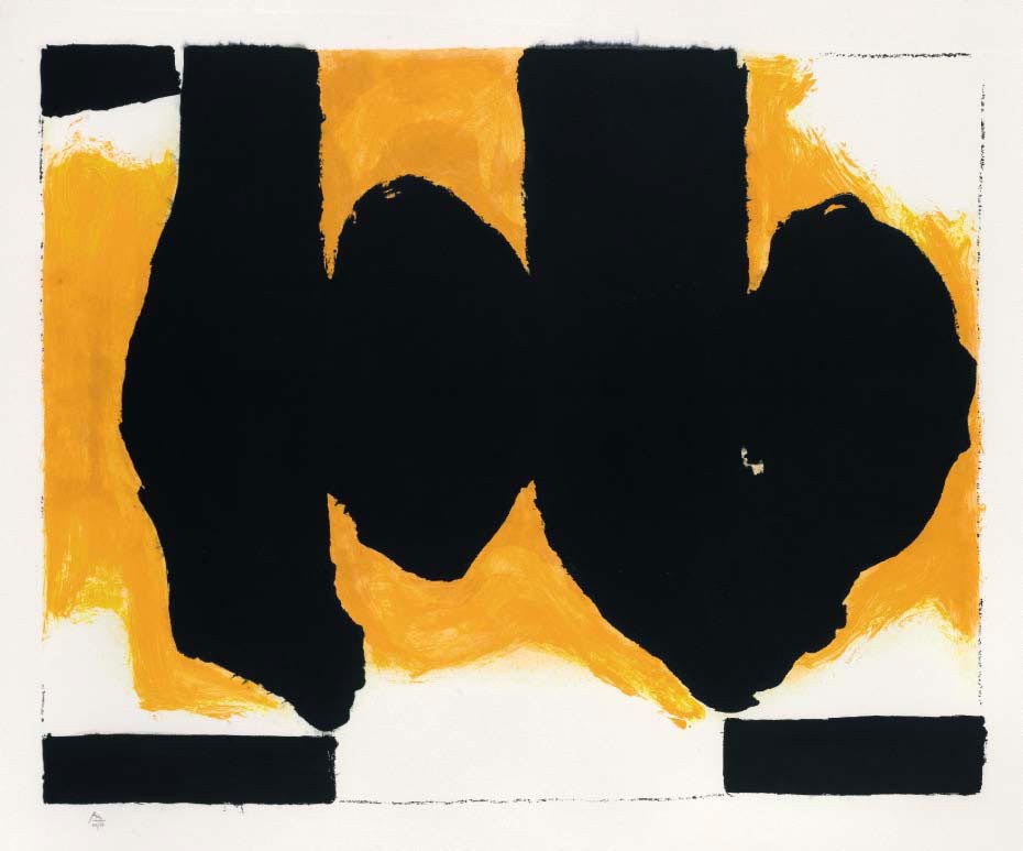 Robert Motherwell — Жгучая элегия (E. & B. 520)