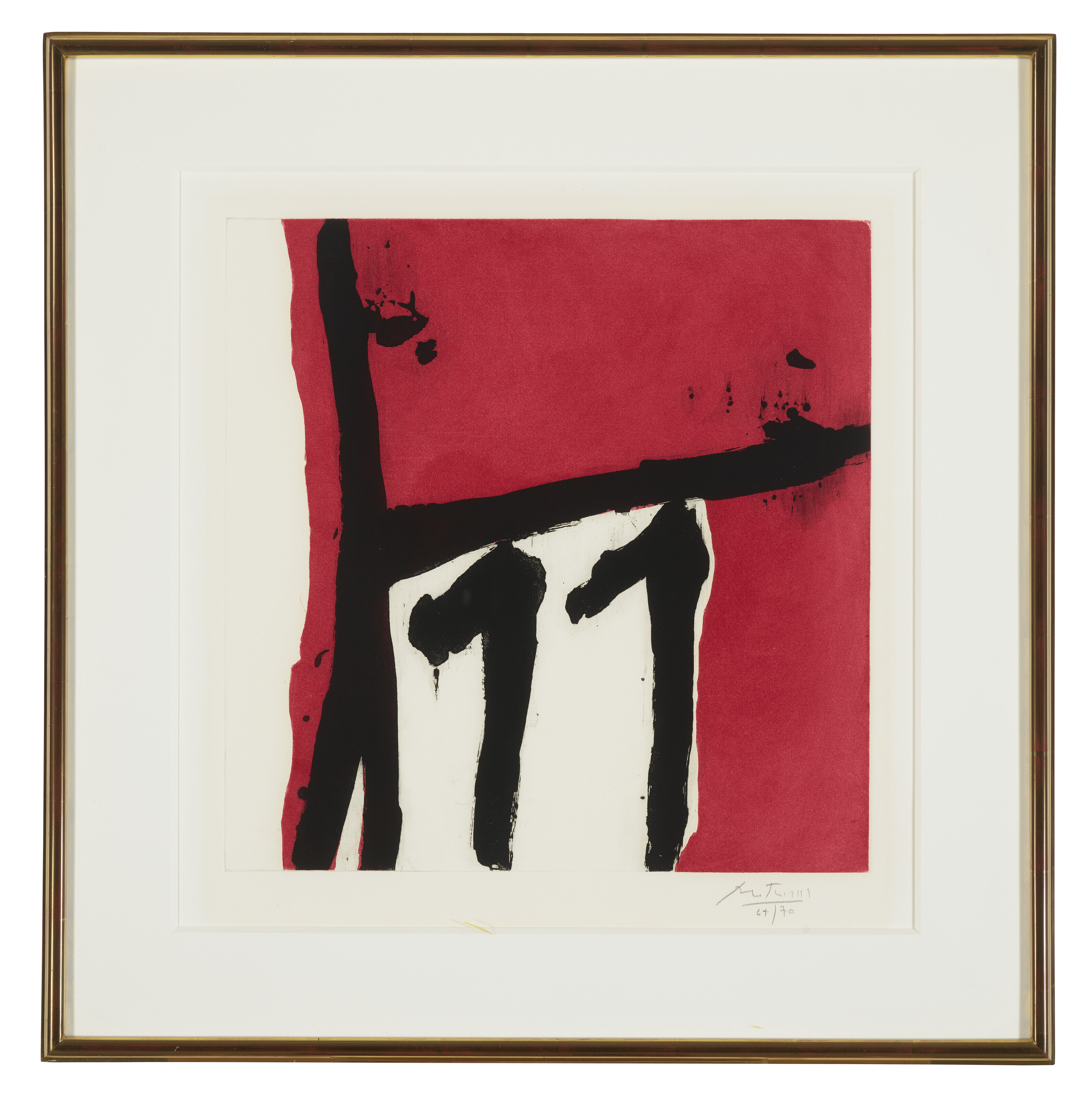 Robert Motherwell — Мексиканская ночь II, изображение 2