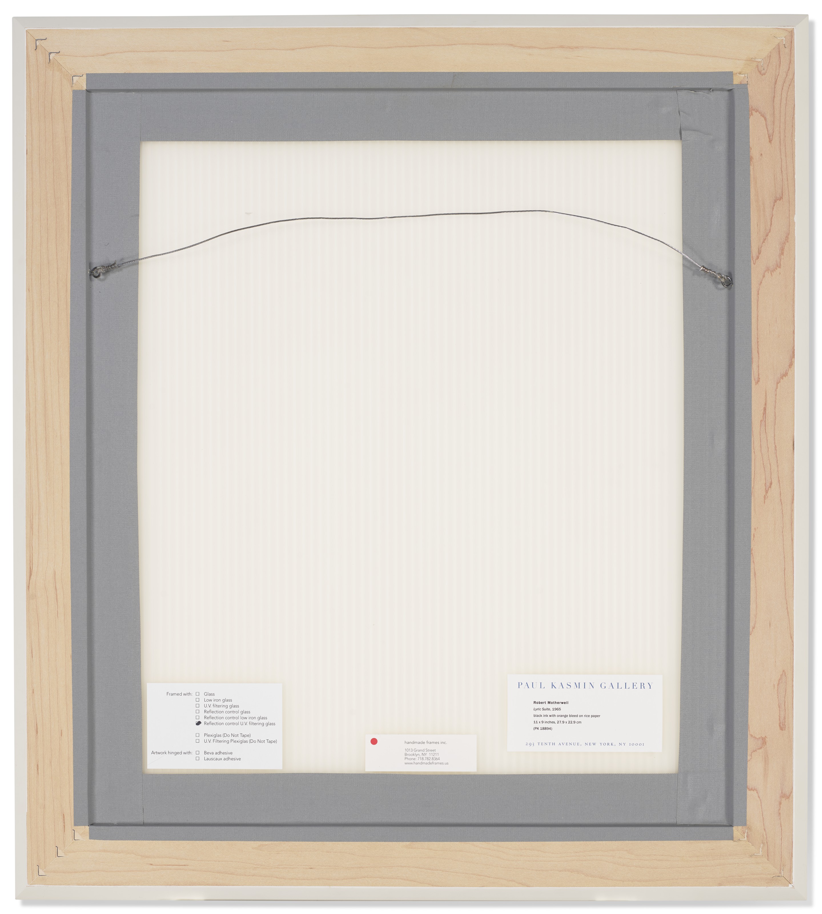 Robert Motherwell — Лирическая сюита, изображение 3