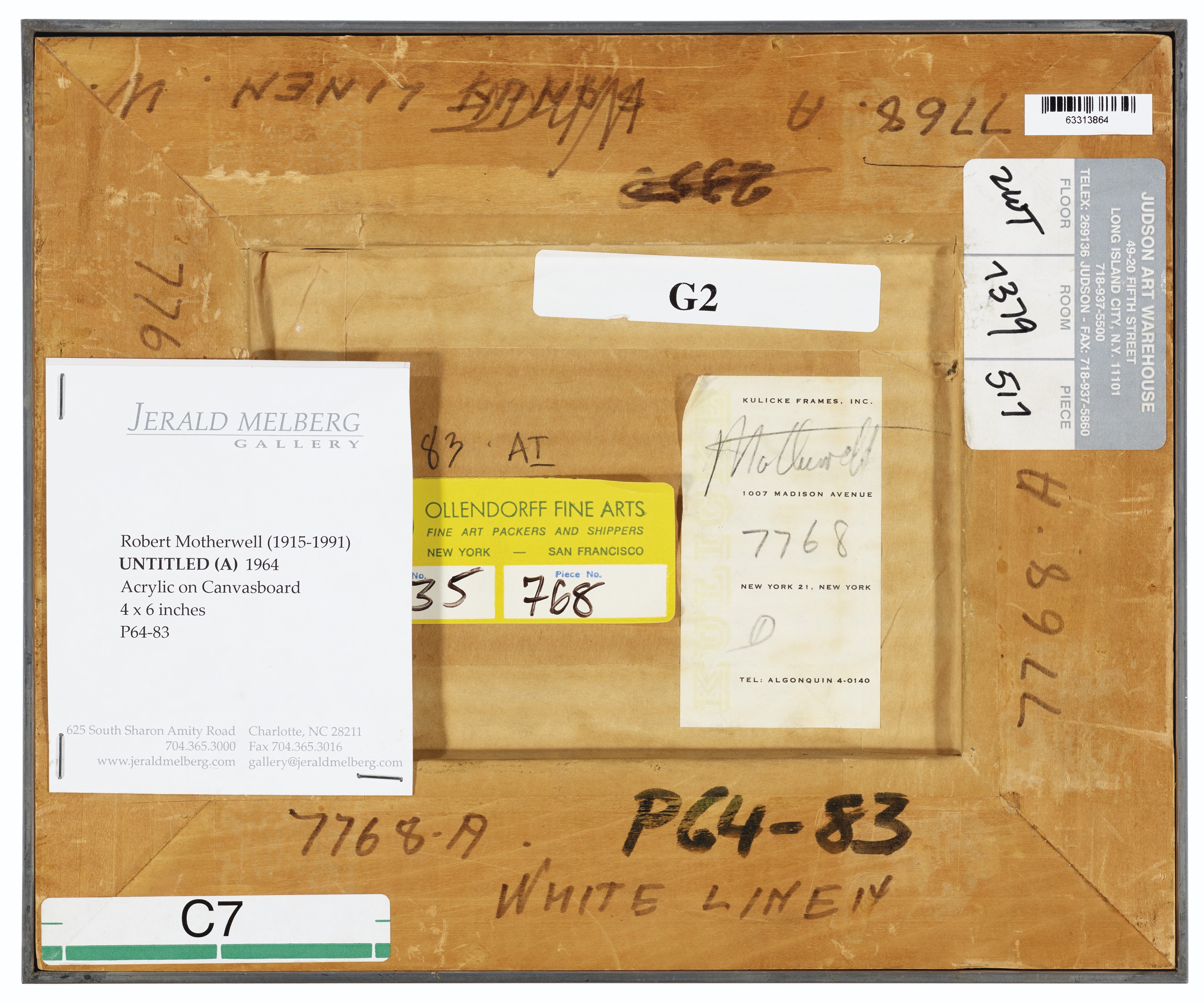 Robert Motherwell — Без названия, изображение 3