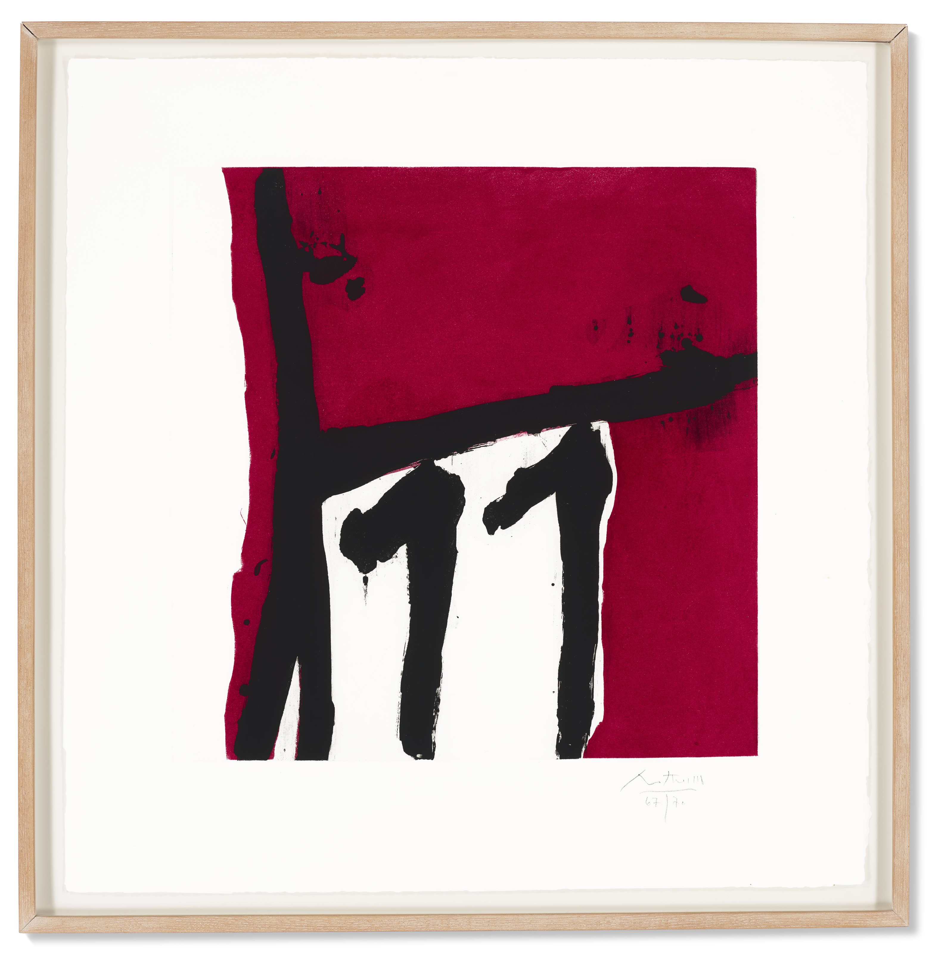 Robert Motherwell — Мексиканская ночь II, изображение 2