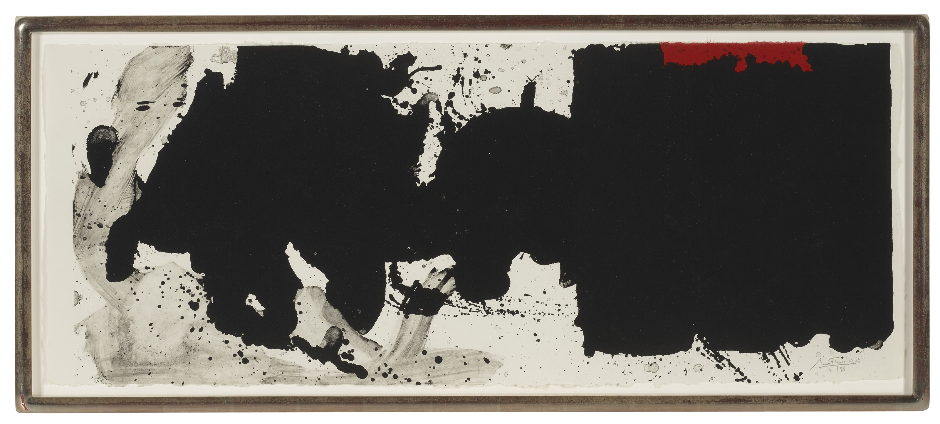 Robert Motherwell — Черный, из которого нет выхода, из Эль-Негро, изображение 2