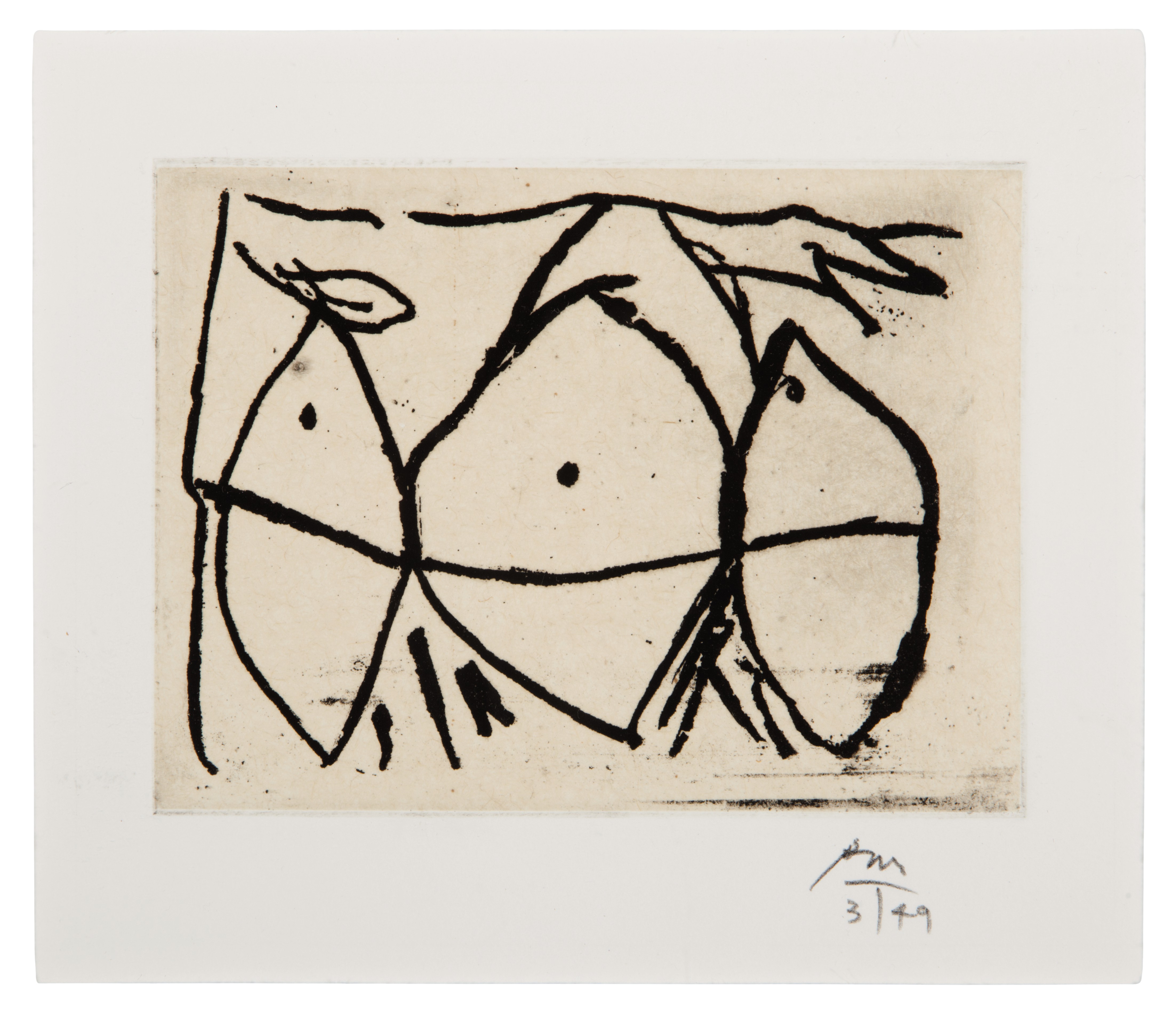 Robert Motherwell — Сюита "Полые люди" №1-№7, изображение 2