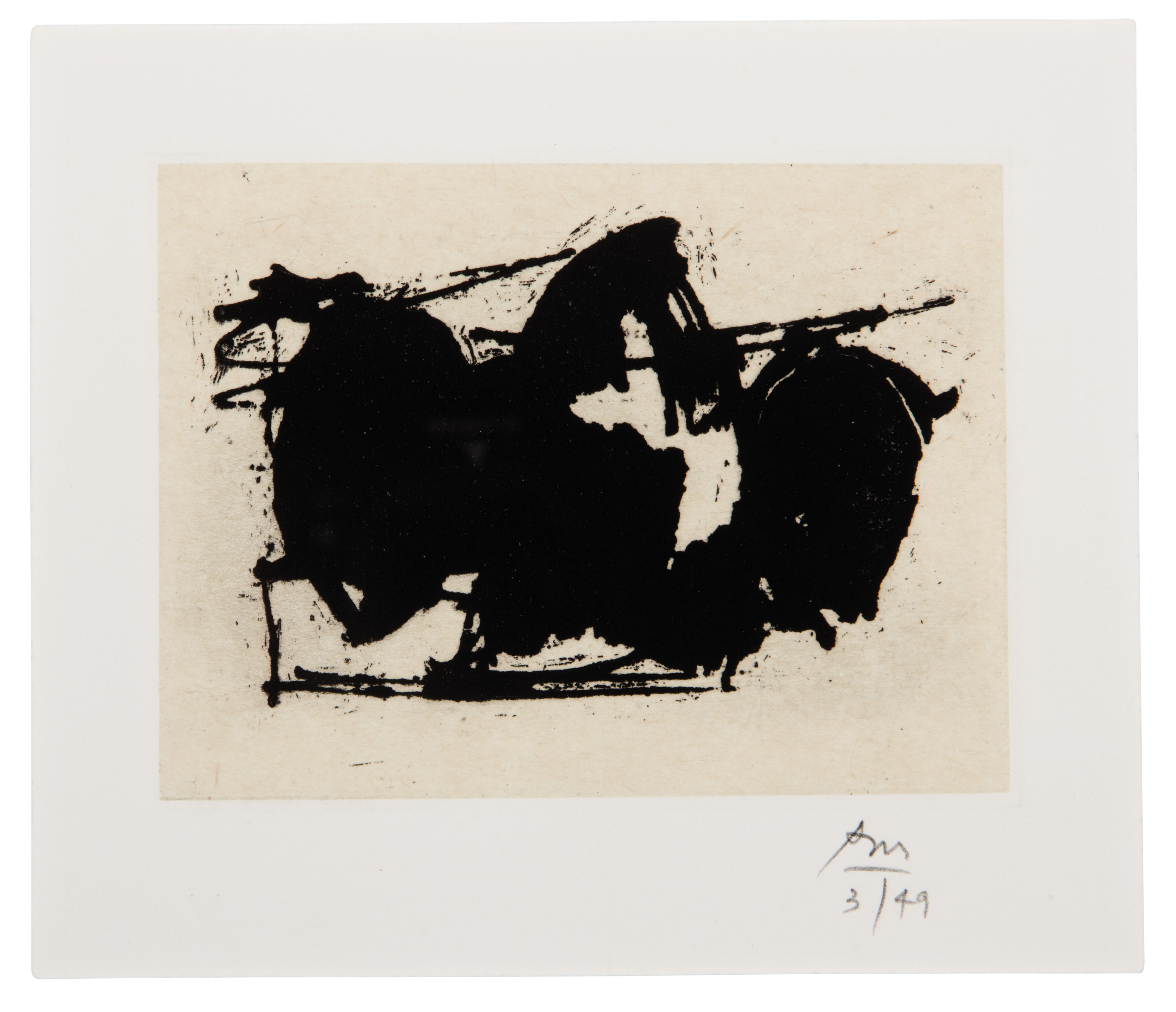 Robert Motherwell — Сюита "Полые люди" №1-№7, изображение 3