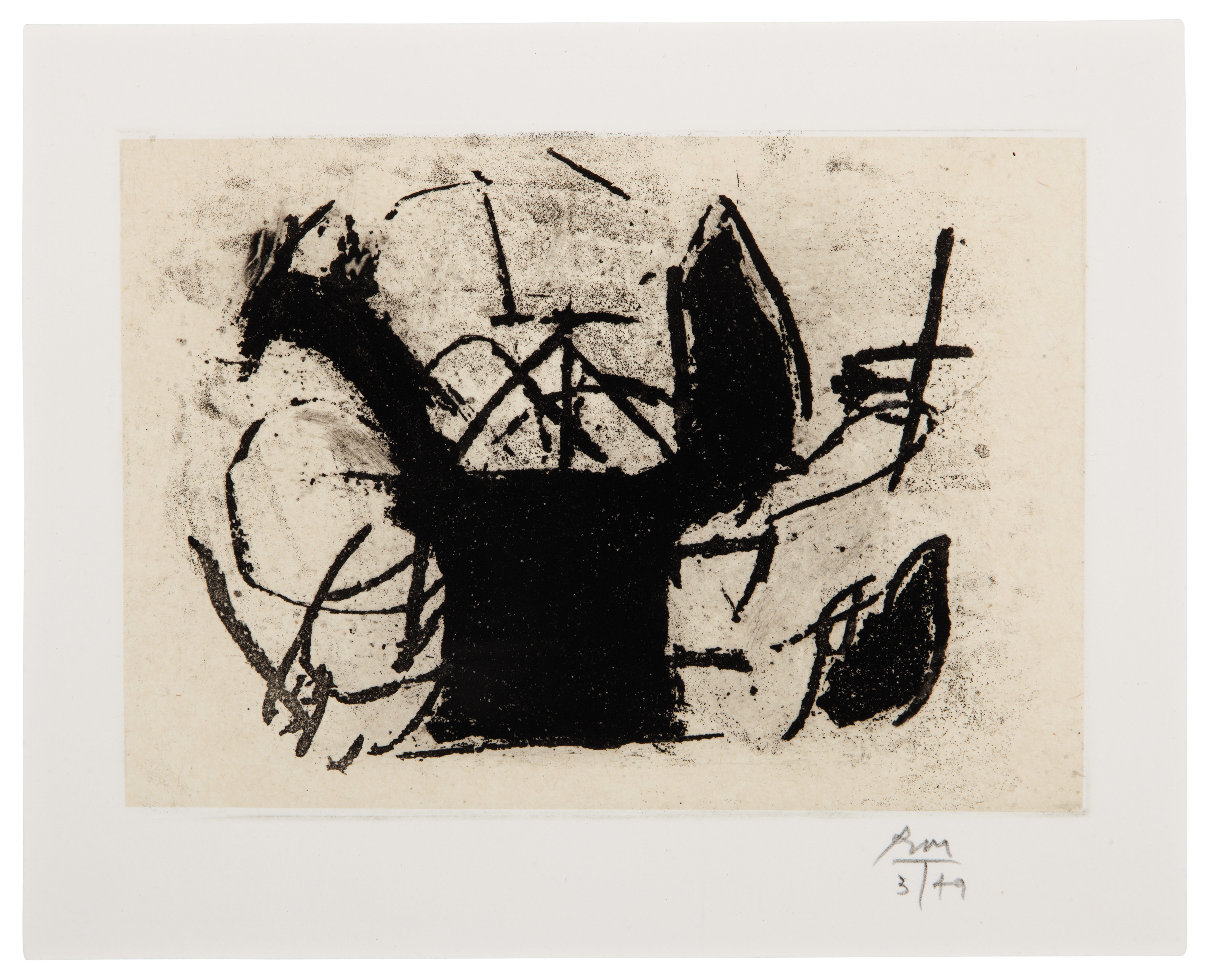 Robert Motherwell — Сюита "Полые люди" №1-№7, изображение 6