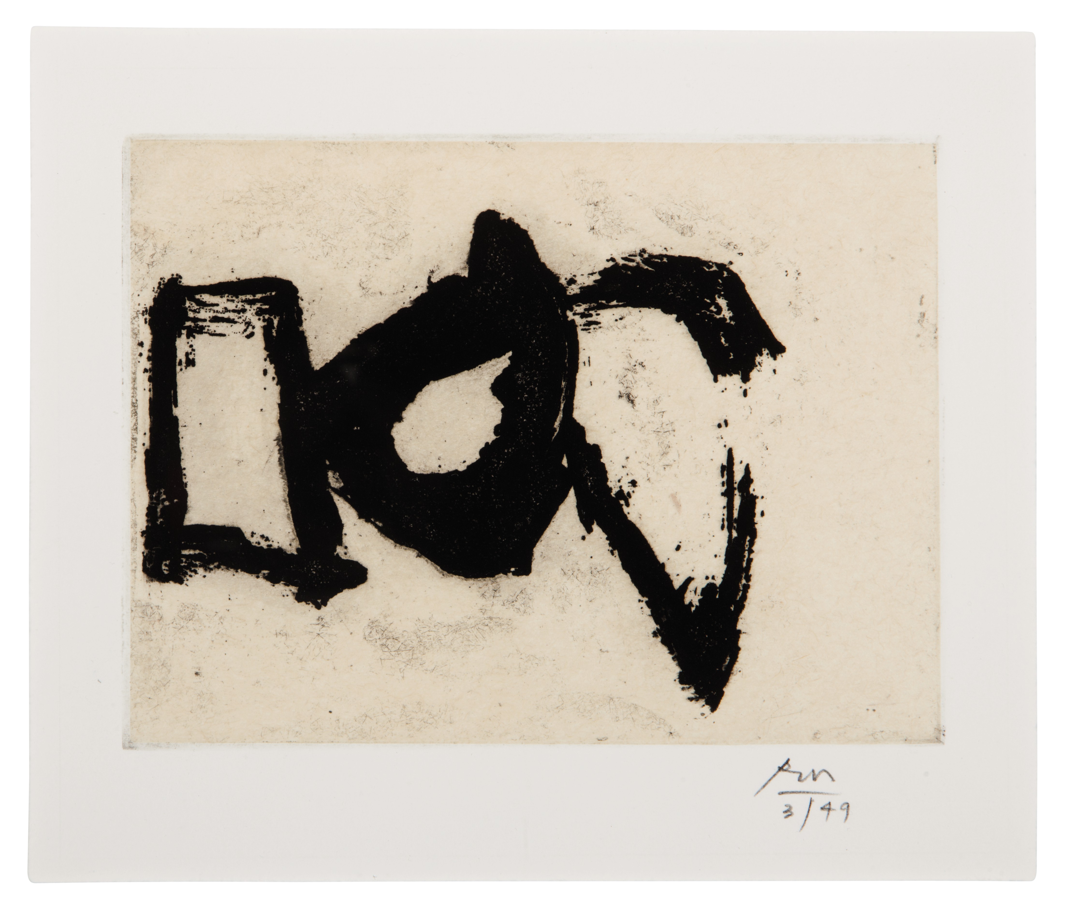 Robert Motherwell — Сюита "Полые люди" №1-№7, изображение 7