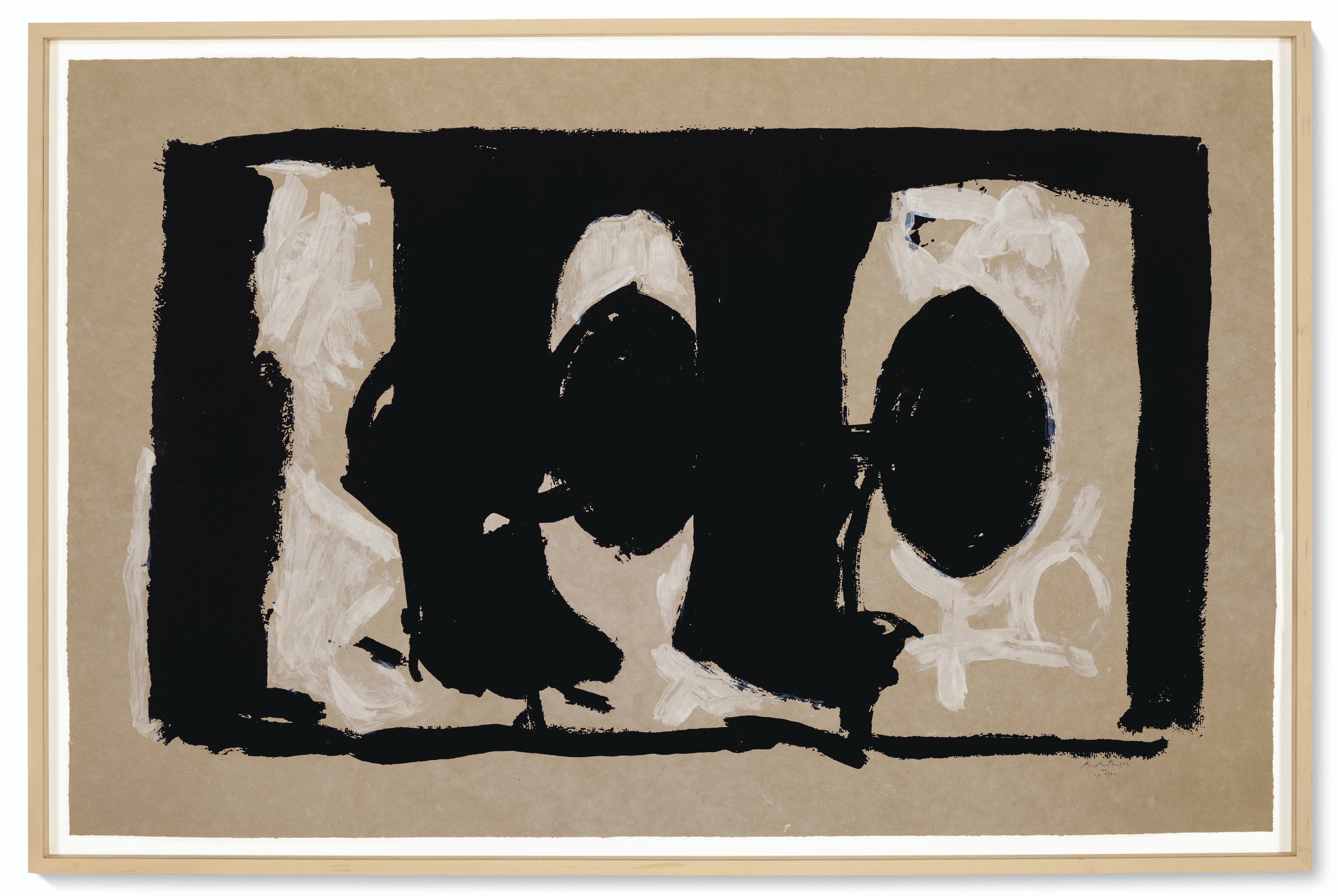 Robert Motherwell — Элегический этюд I, изображение 2