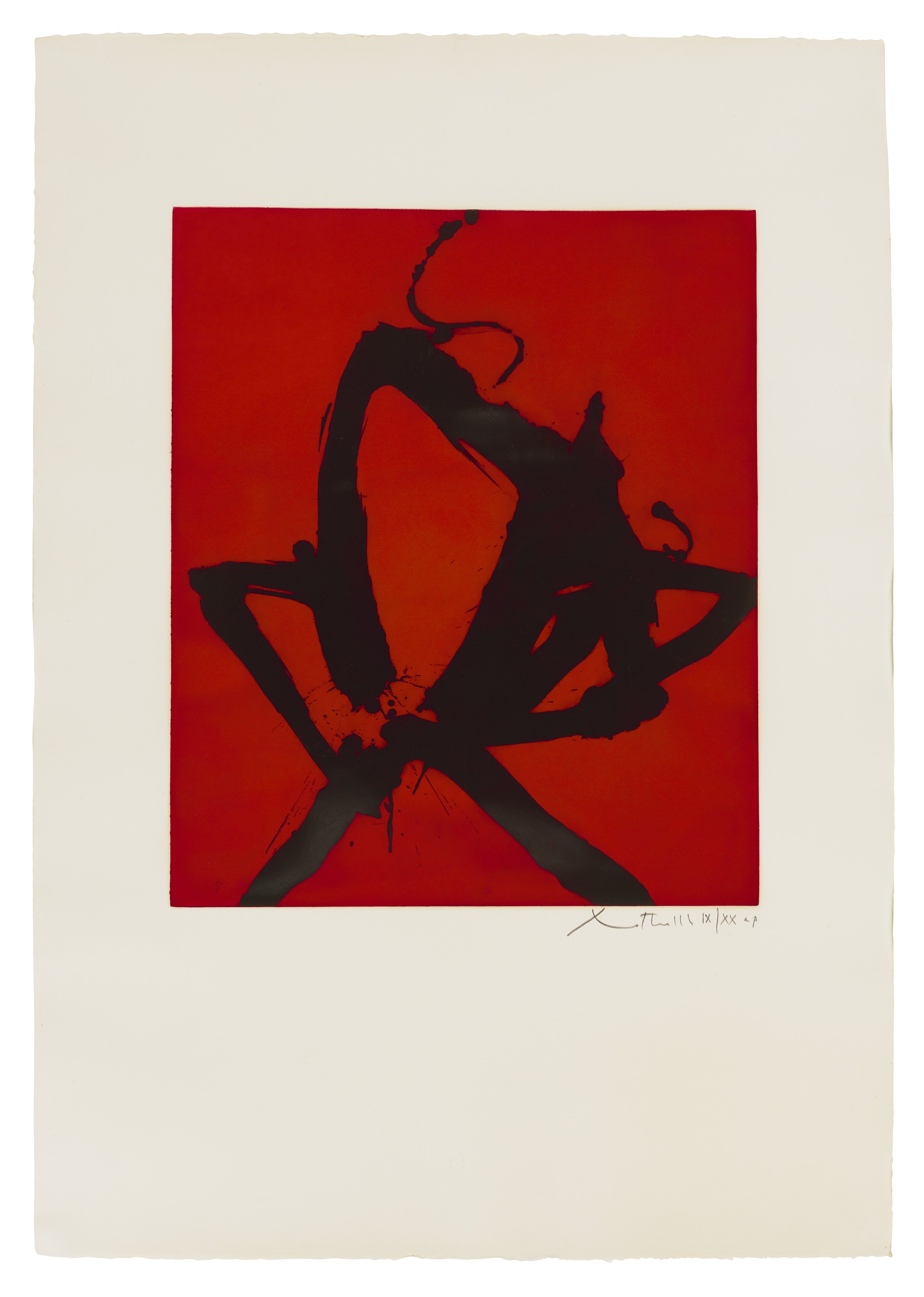 Robert Motherwell — Красное море Я, изображение 1