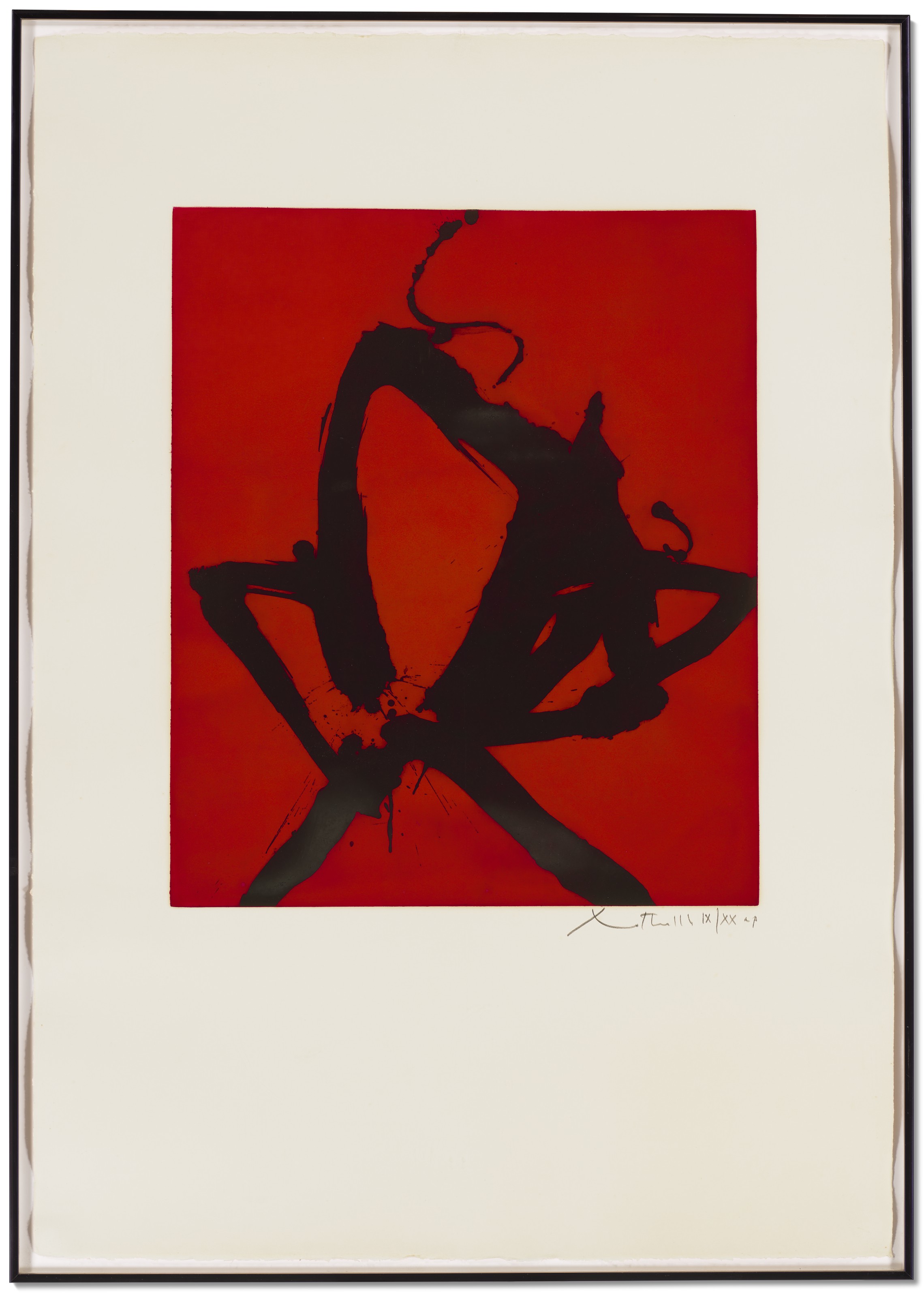Robert Motherwell — Красное море Я, изображение 2