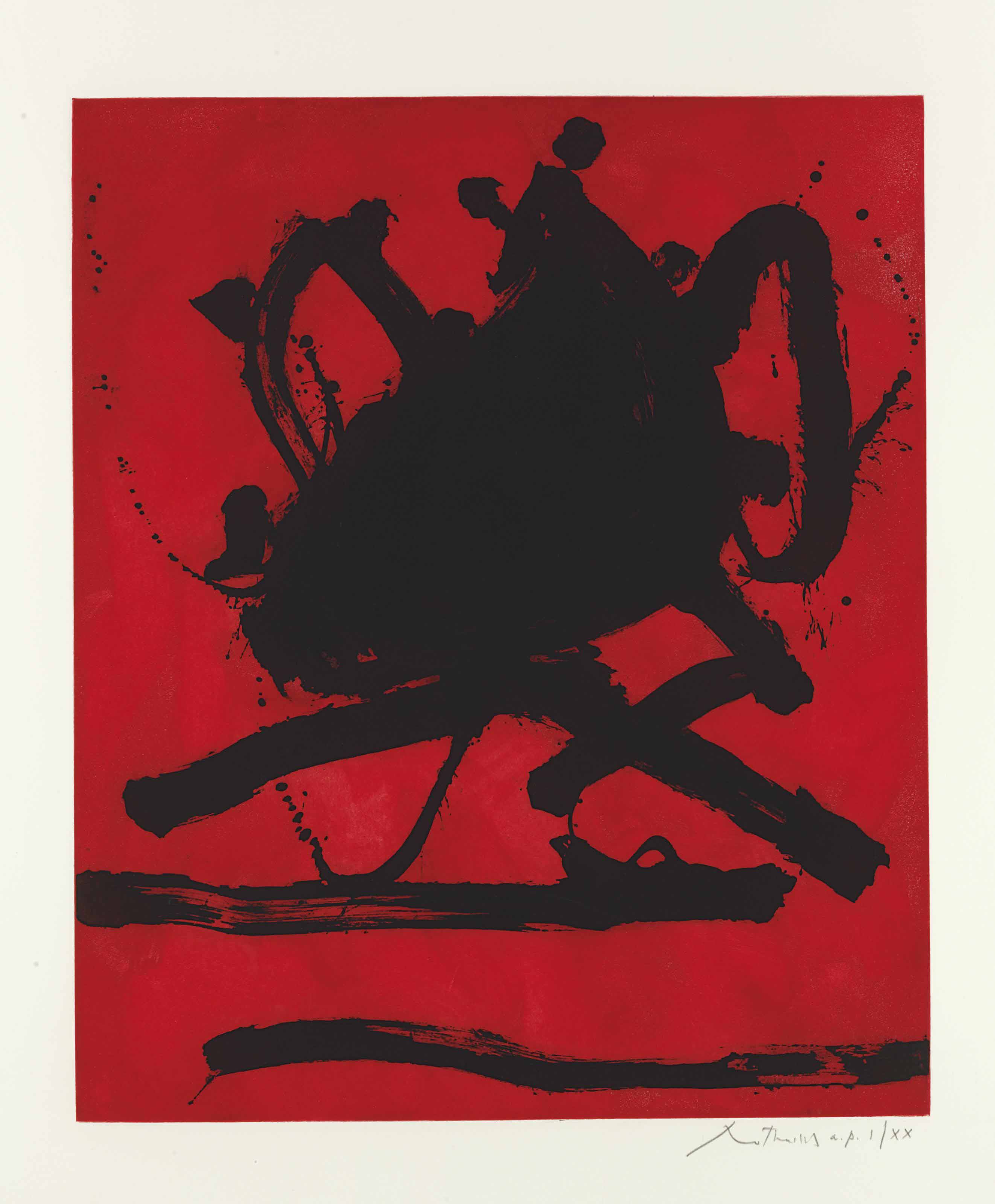 Robert Motherwell — Красное море II