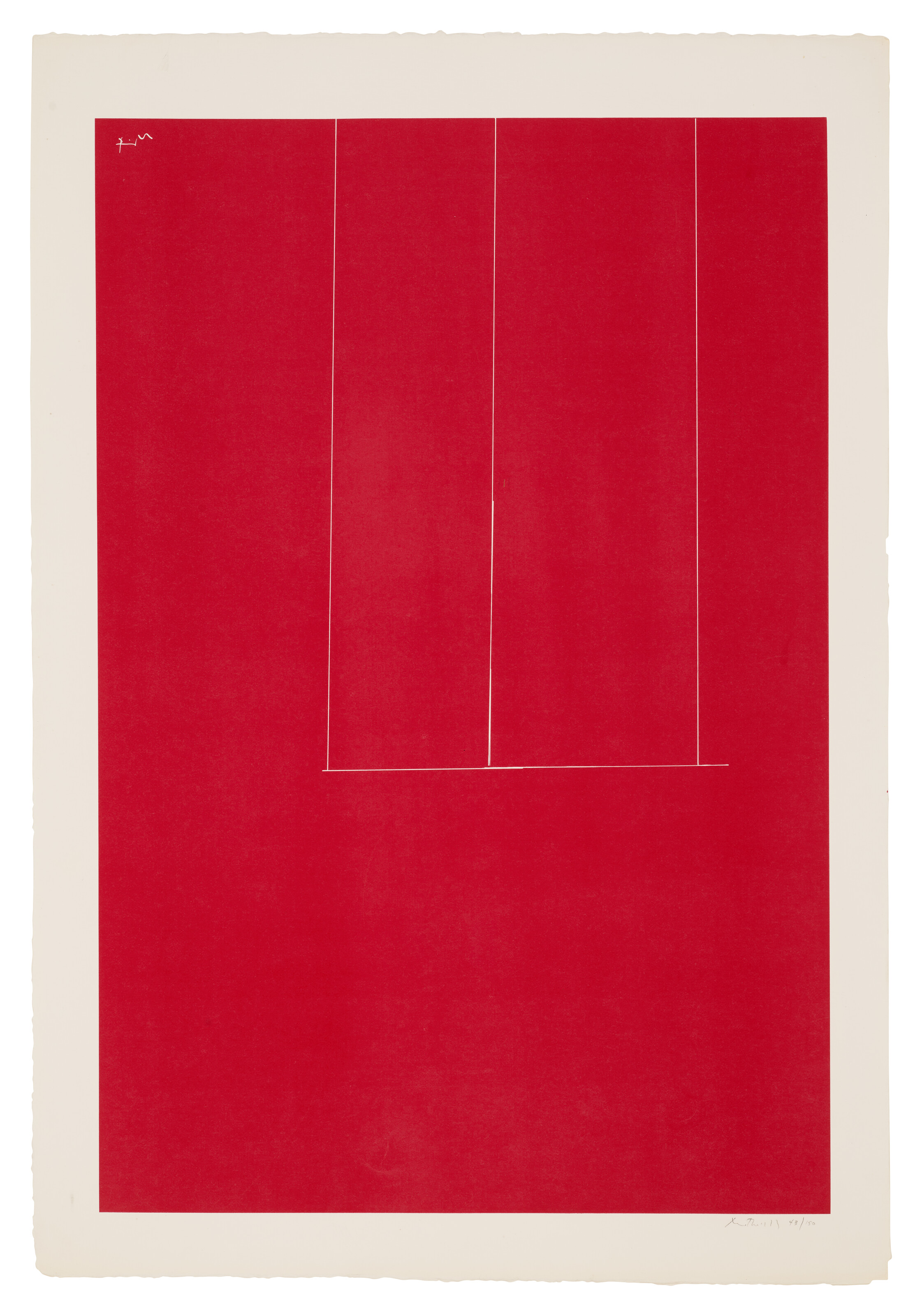 Robert Motherwell — Лондонская серия I : Две гравюры, изображение 2