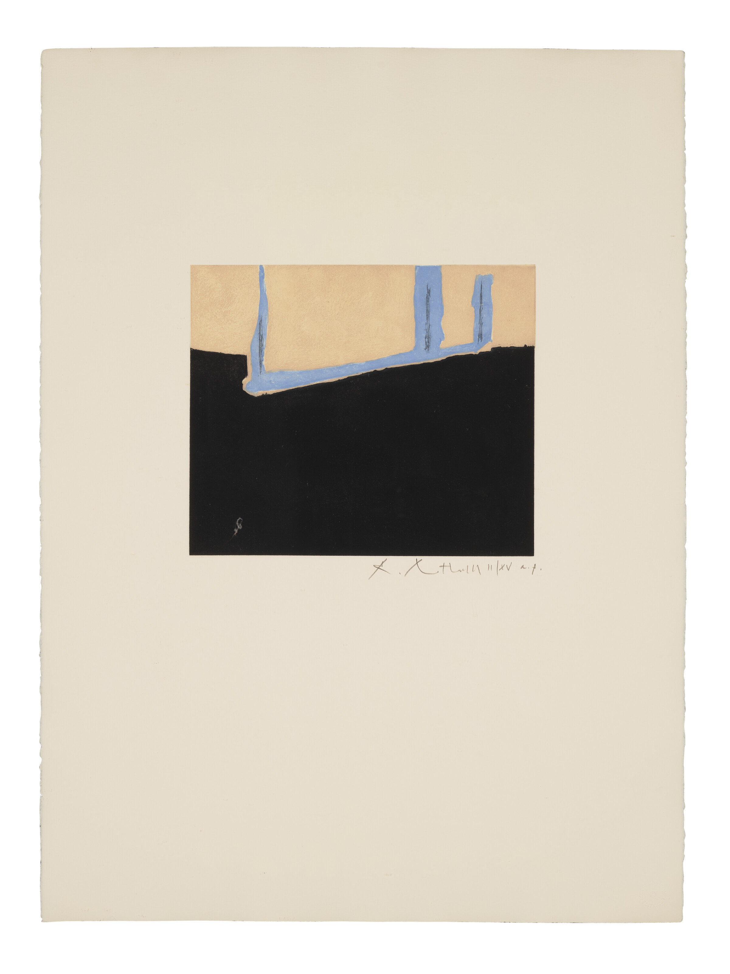 Robert Motherwell — Без названия, изображение 1