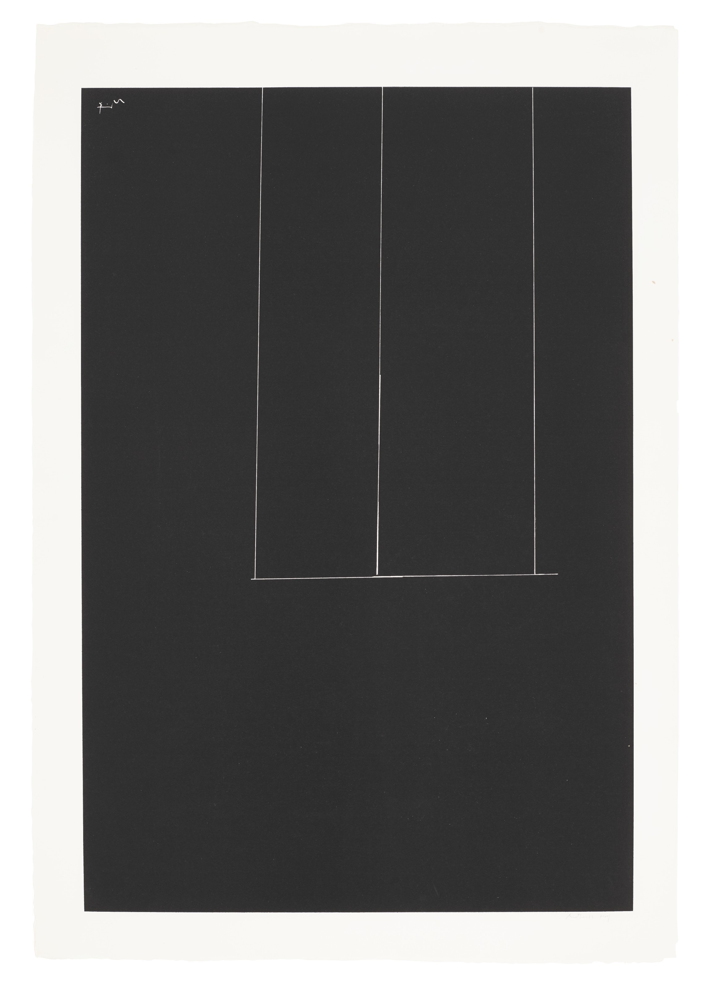 Robert Motherwell — Без названия, из первой лондонской серии