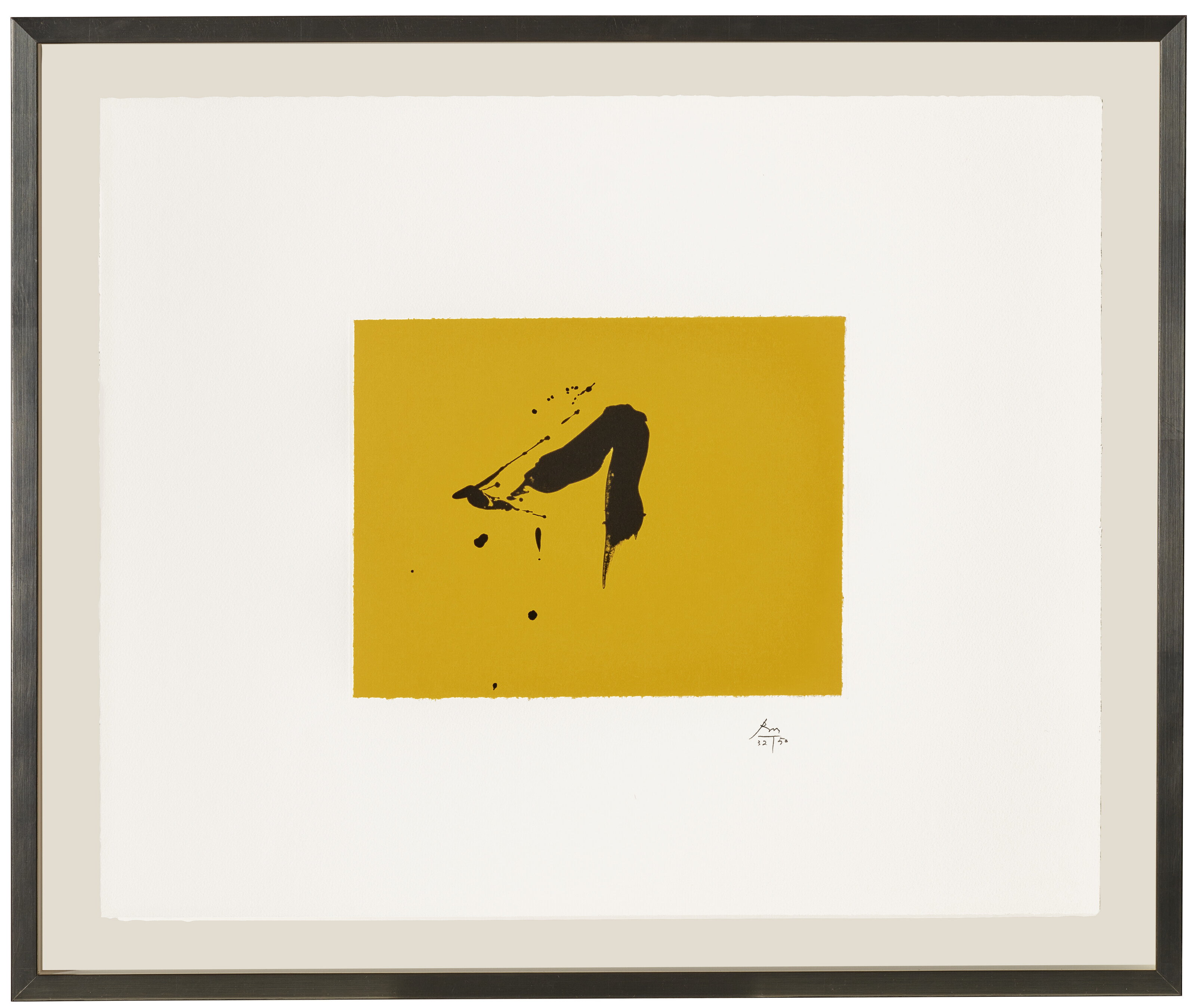Robert Motherwell — "Черное солнце" из сюиты Октавио Паса, изображение 2