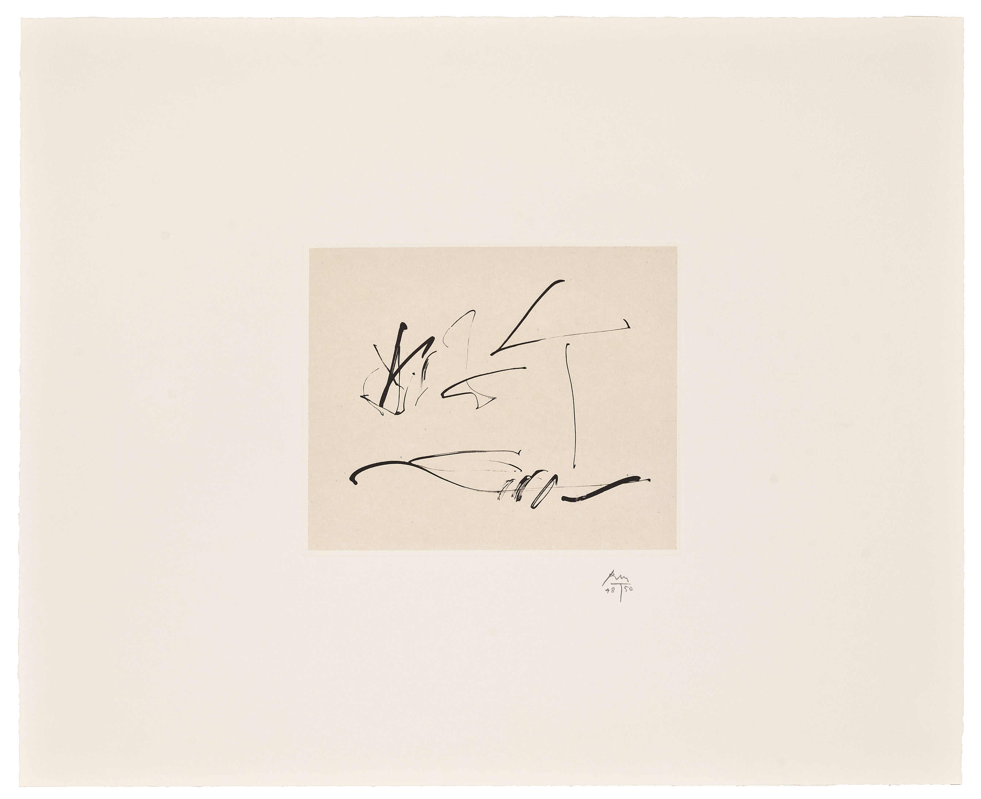 Robert Motherwell — Четыре тарелки от: Octavio Paz Suite, изображение 2
