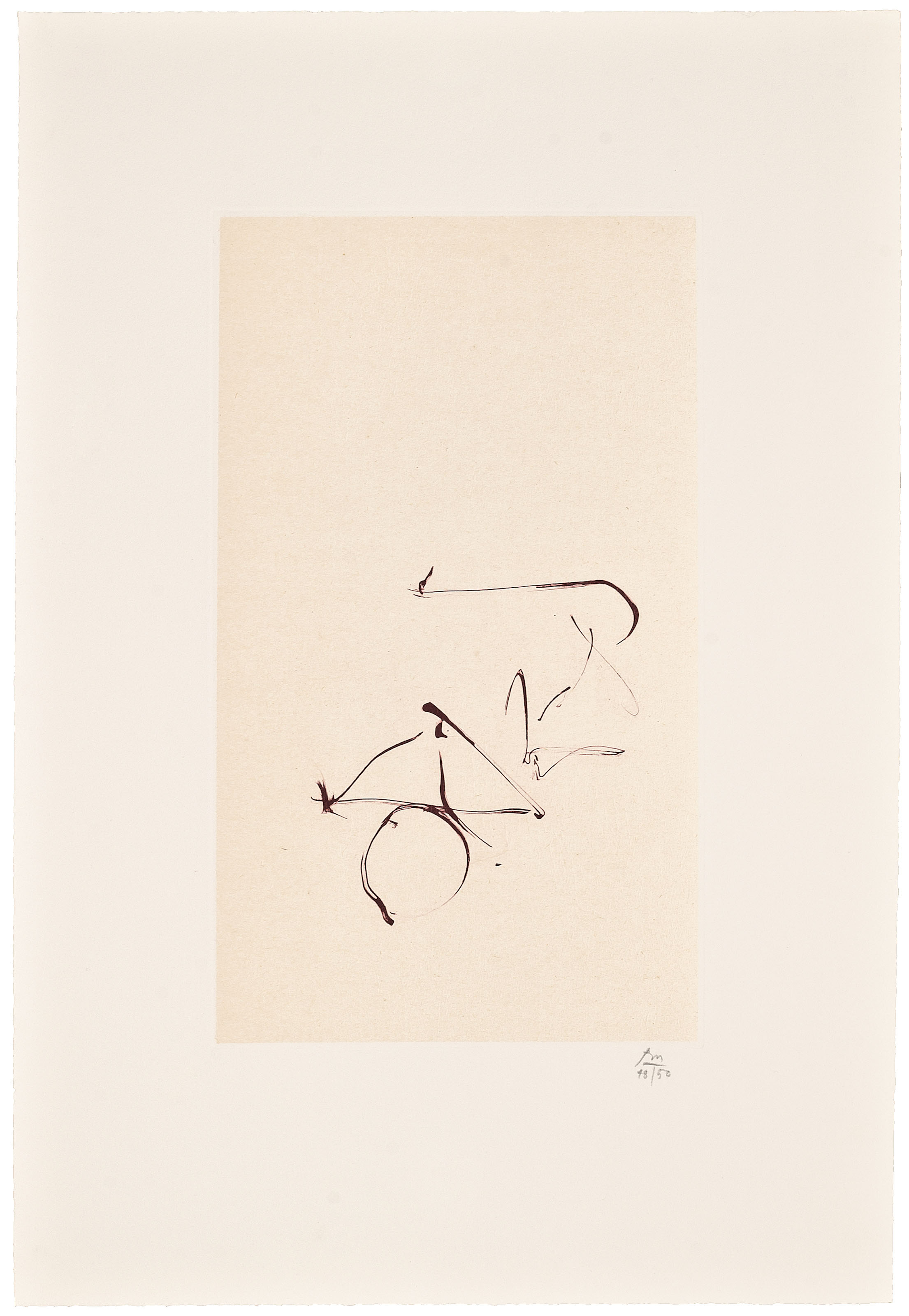 Robert Motherwell — Четыре тарелки от: Octavio Paz Suite, изображение 3