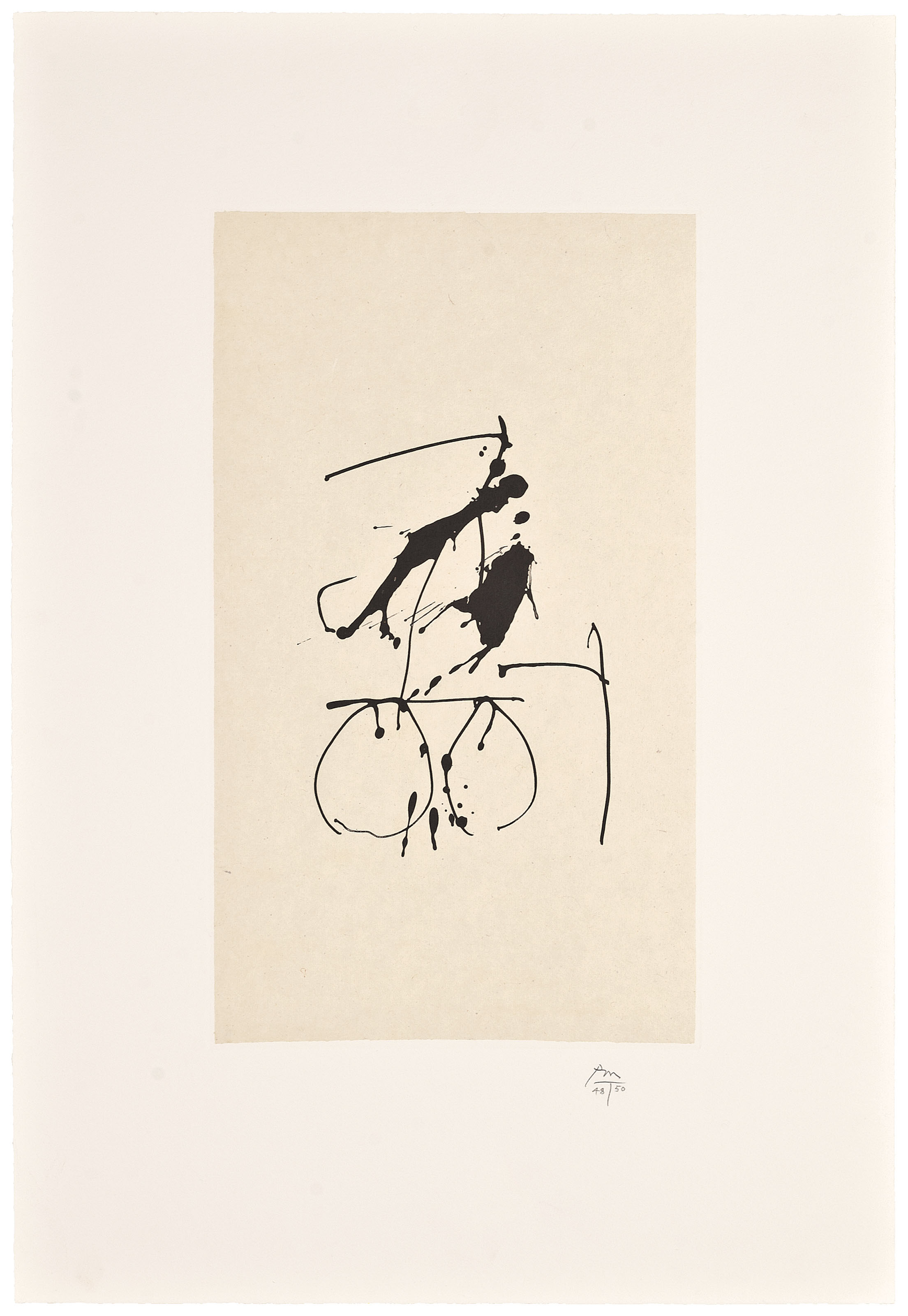 Robert Motherwell — Четыре тарелки от: Octavio Paz Suite, изображение 4