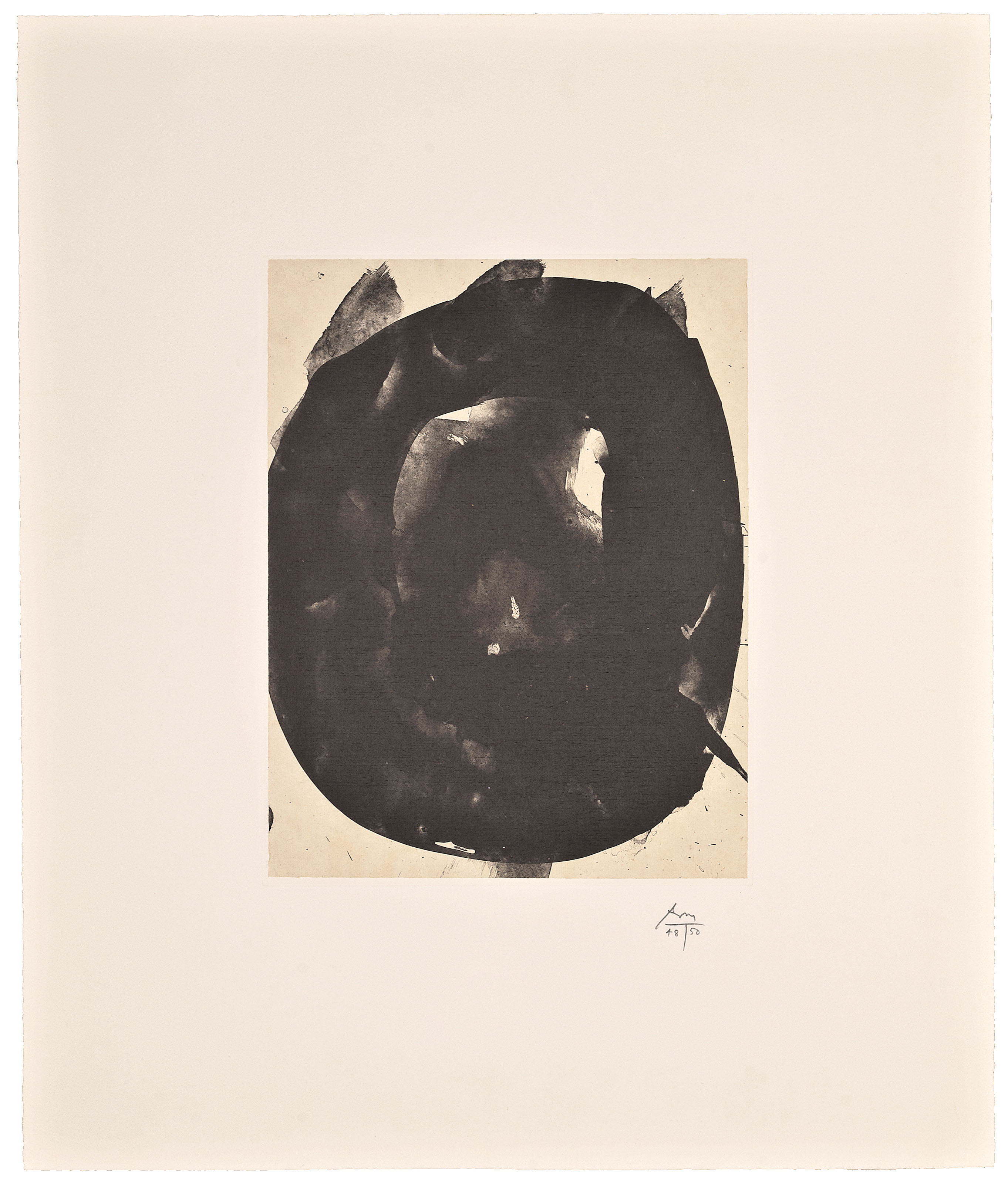 Robert Motherwell — Четыре тарелки от: Octavio Paz Suite, изображение 3