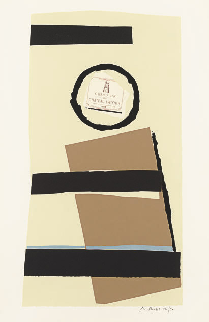 Robert Motherwell — Пойяк, №1, из серии Summer Light (Белкнап, 119; Энгберг и Банах, 148)
