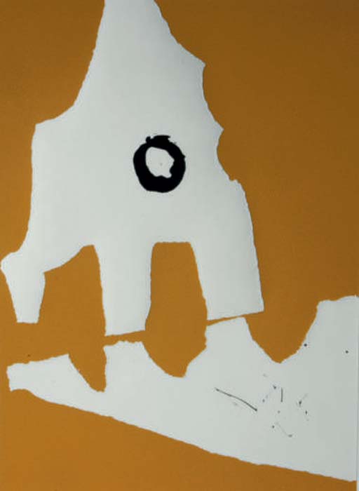 Robert Motherwell — Без названия, из десяти работ десяти художников (B. 5; E. & B. 16)