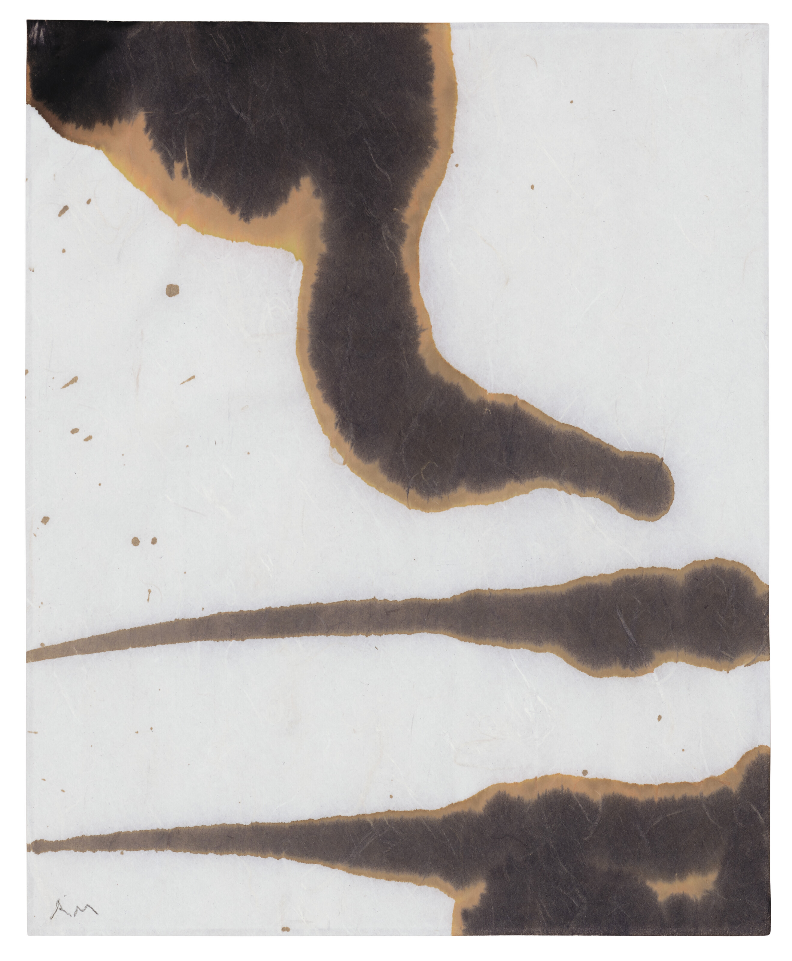 Robert Motherwell — Лирическая сюита: Bleeding Black № 1