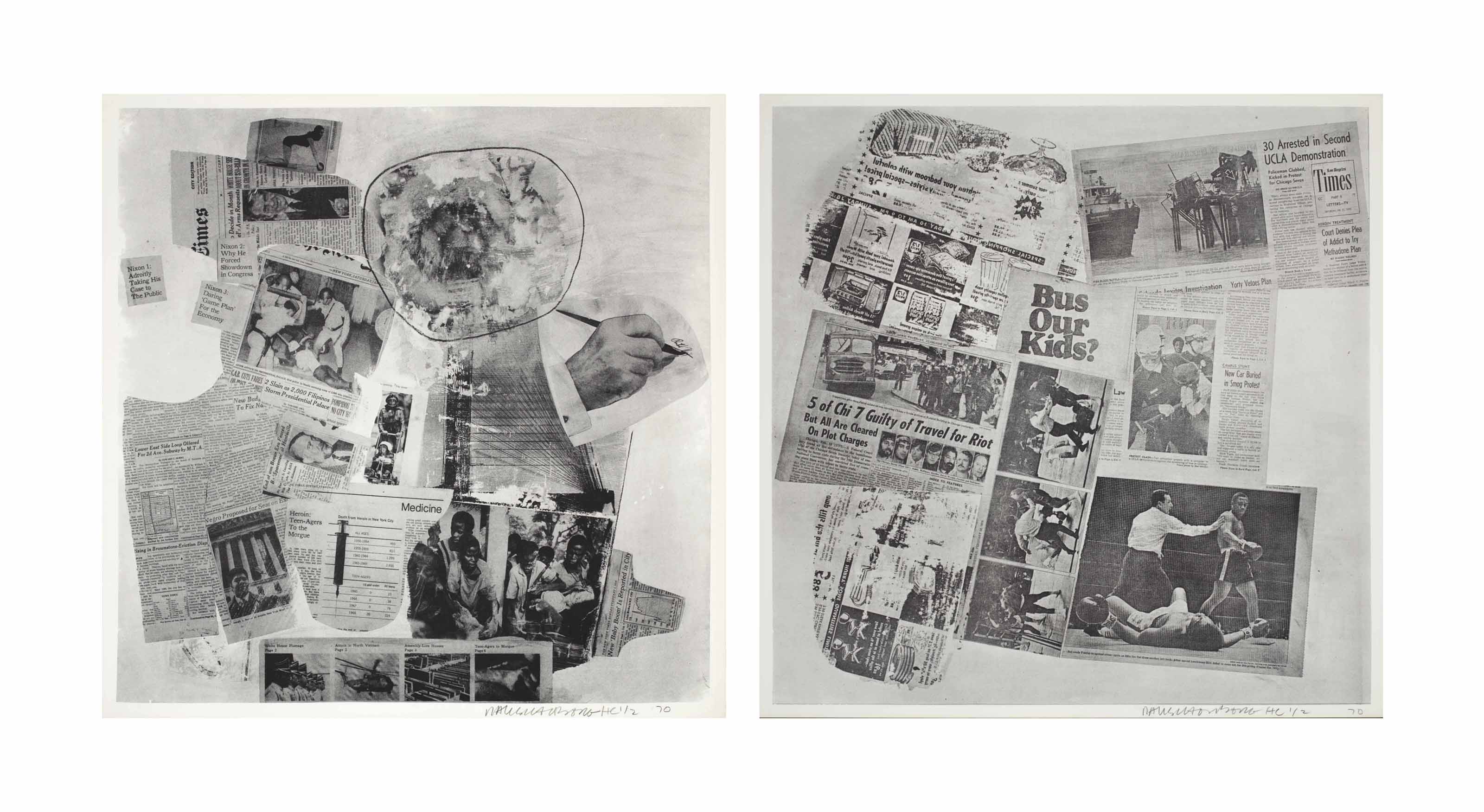 Robert Rauschenberg — Особенности, исходя из текущих