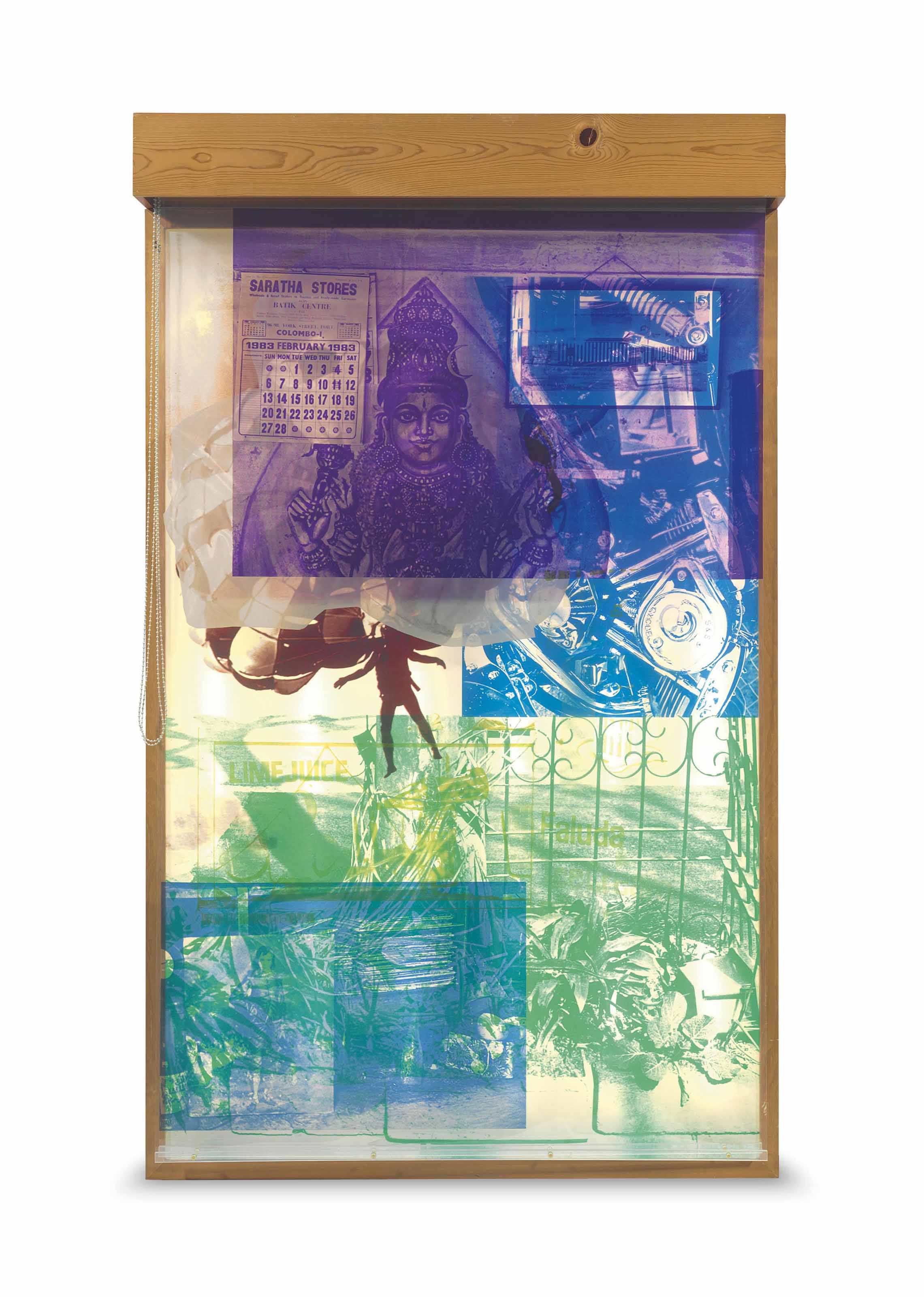 Robert Rauschenberg — Зажжены выстрелы из рогатки №3