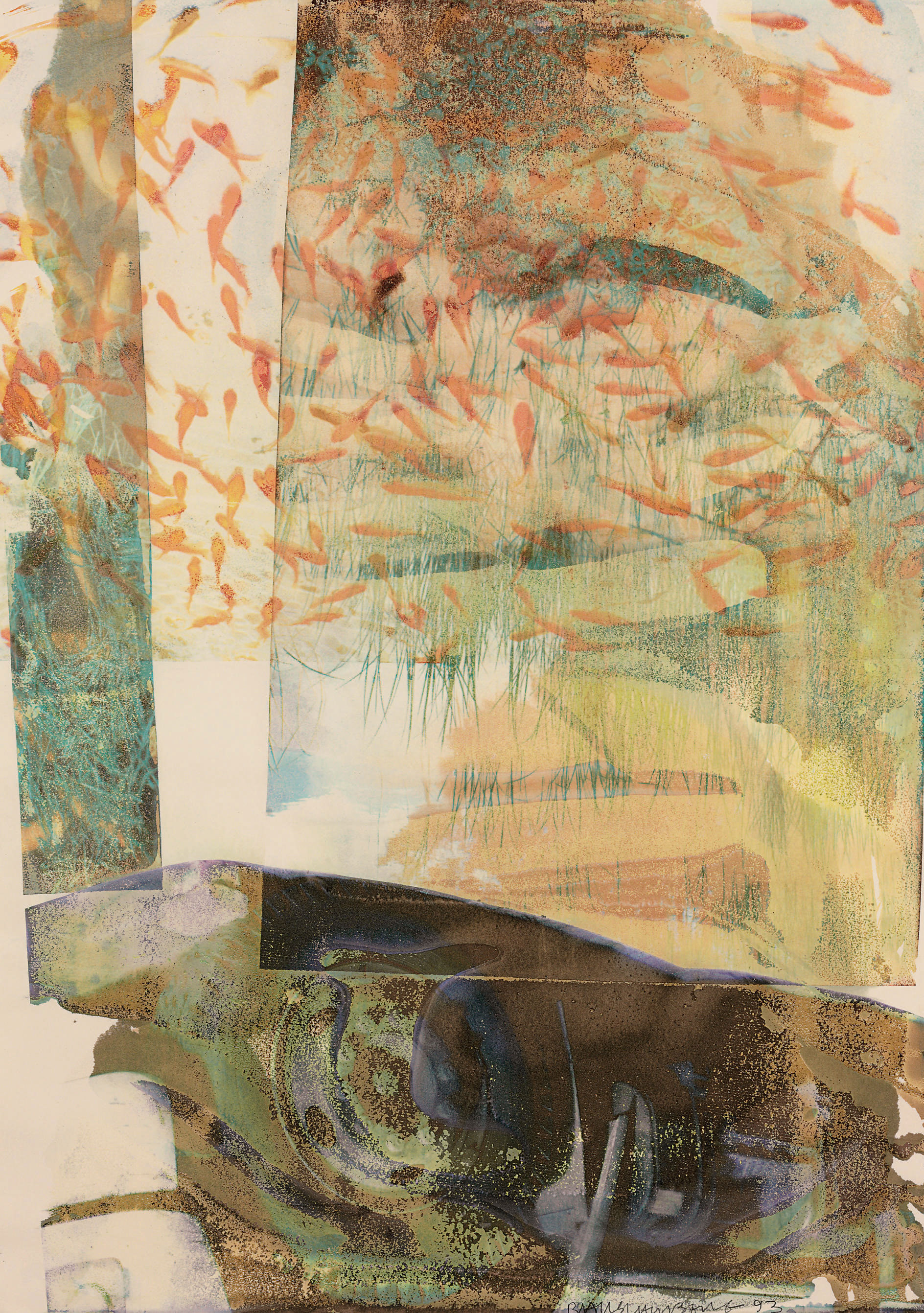 Robert Rauschenberg — Водная школа (работа на воде)