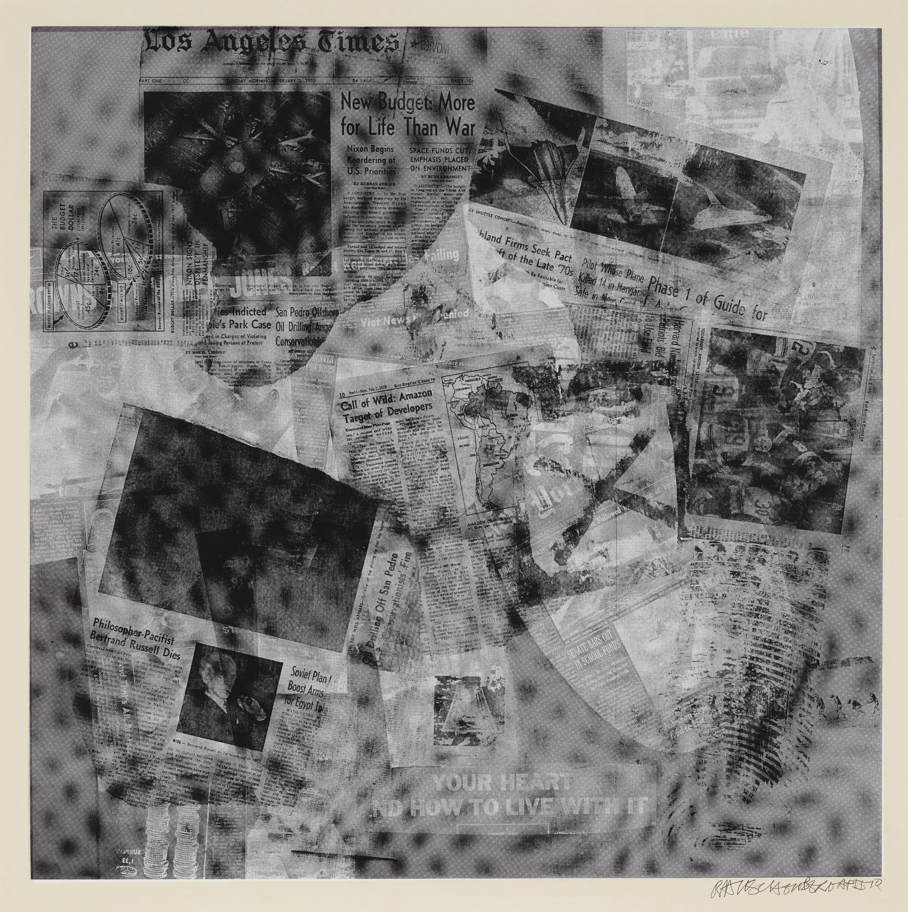 Robert Rauschenberg — Серия поверхностей, начиная с течений, изображение 11