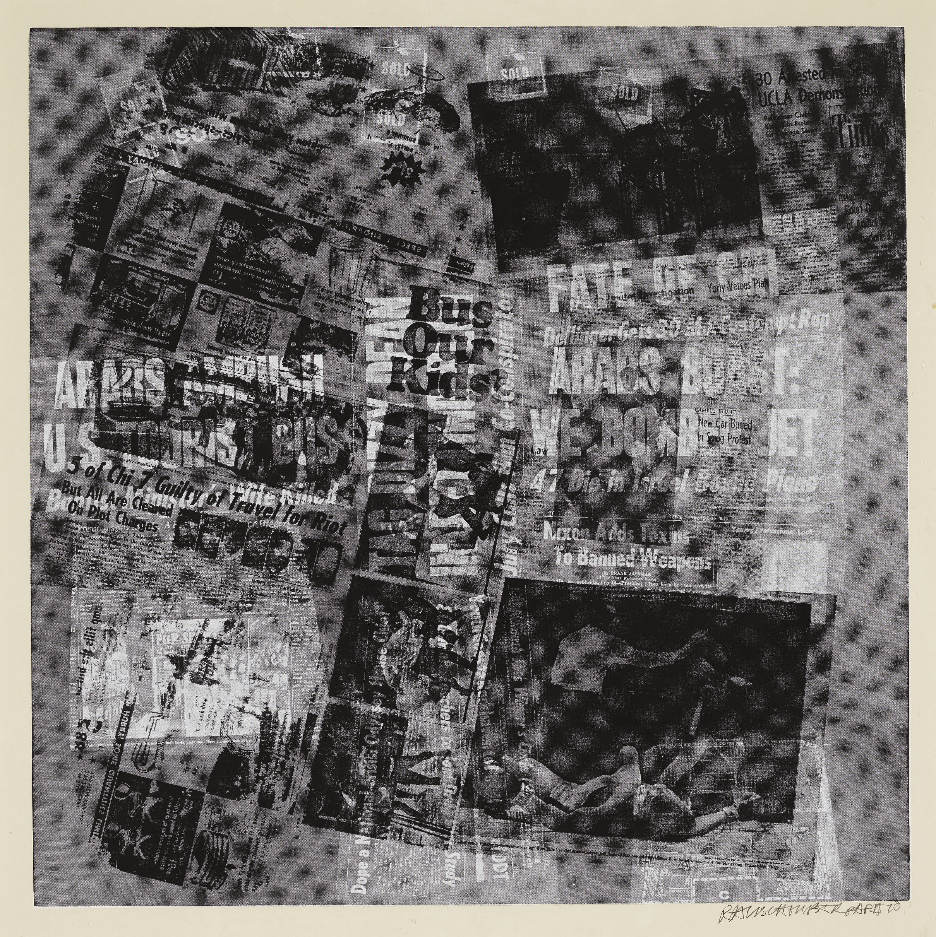 Robert Rauschenberg — Серия поверхностей, начиная с течений, изображение 18