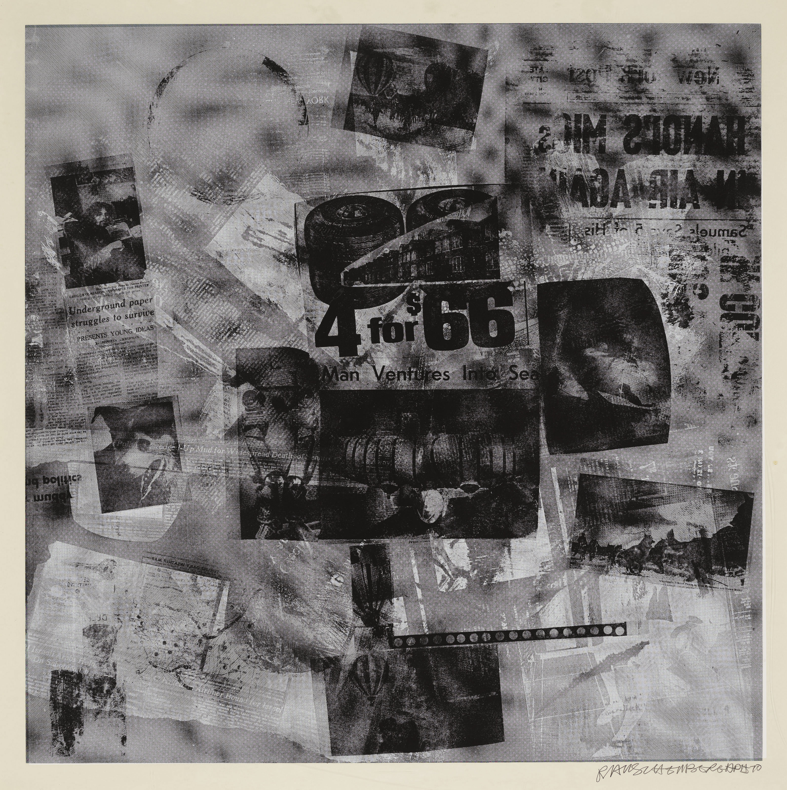 Robert Rauschenberg — Серия поверхностей, начиная с течений, изображение 5