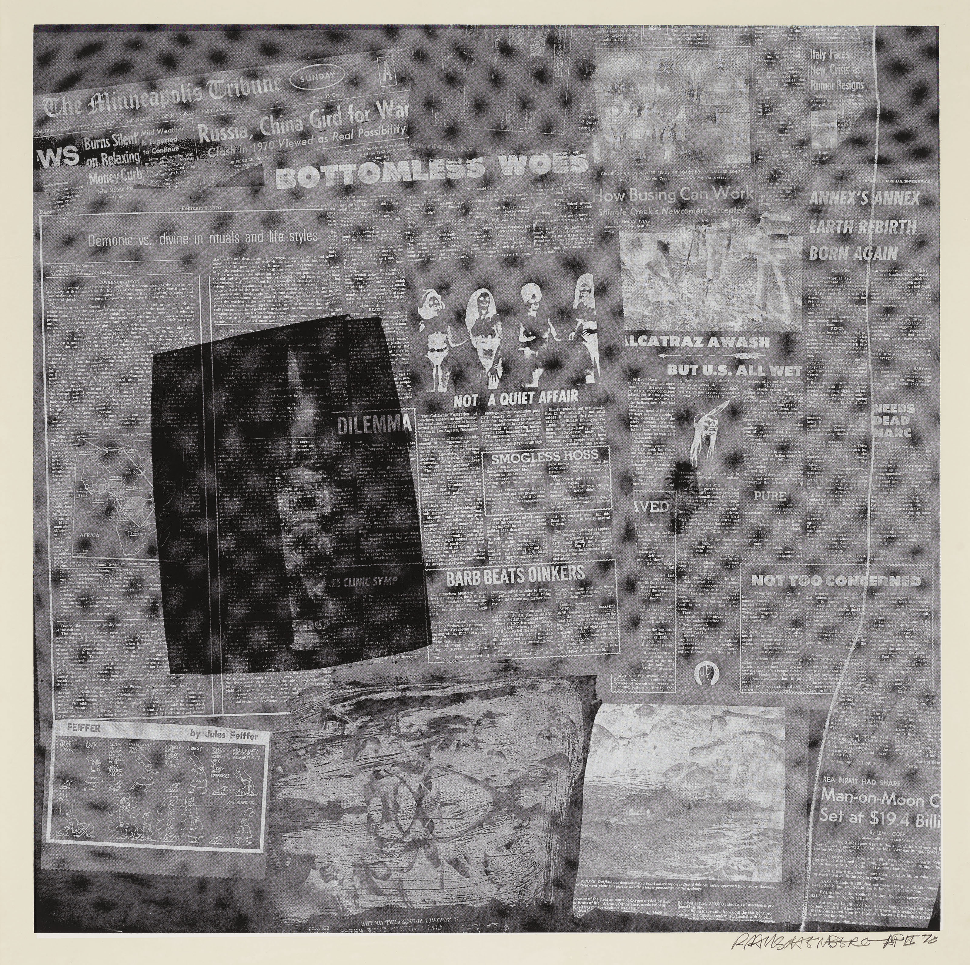 Robert Rauschenberg — Серия поверхностей, начиная с течений, изображение 10