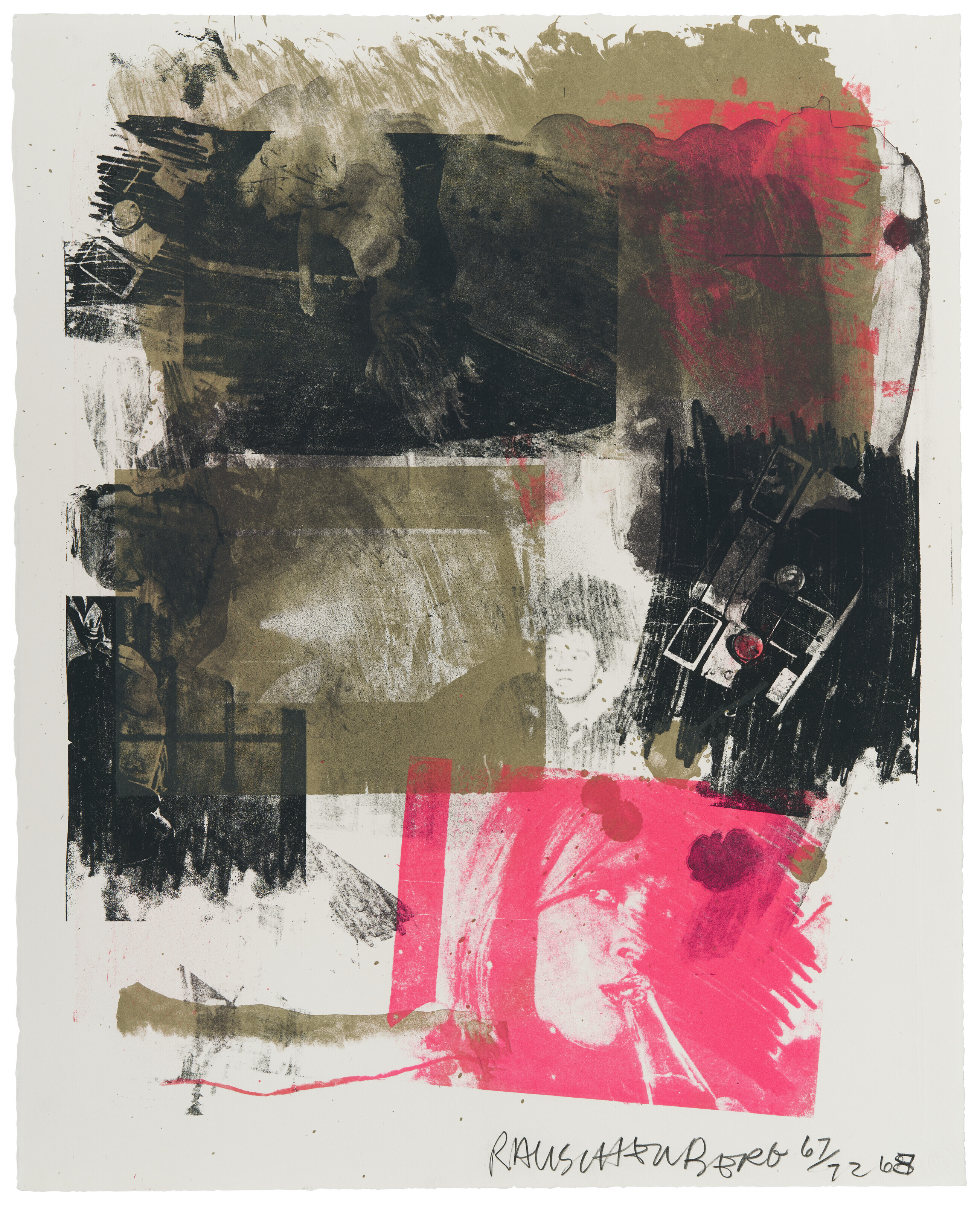 Robert Rauschenberg — Катушки [B+C]: три отпечатка, изображение 4