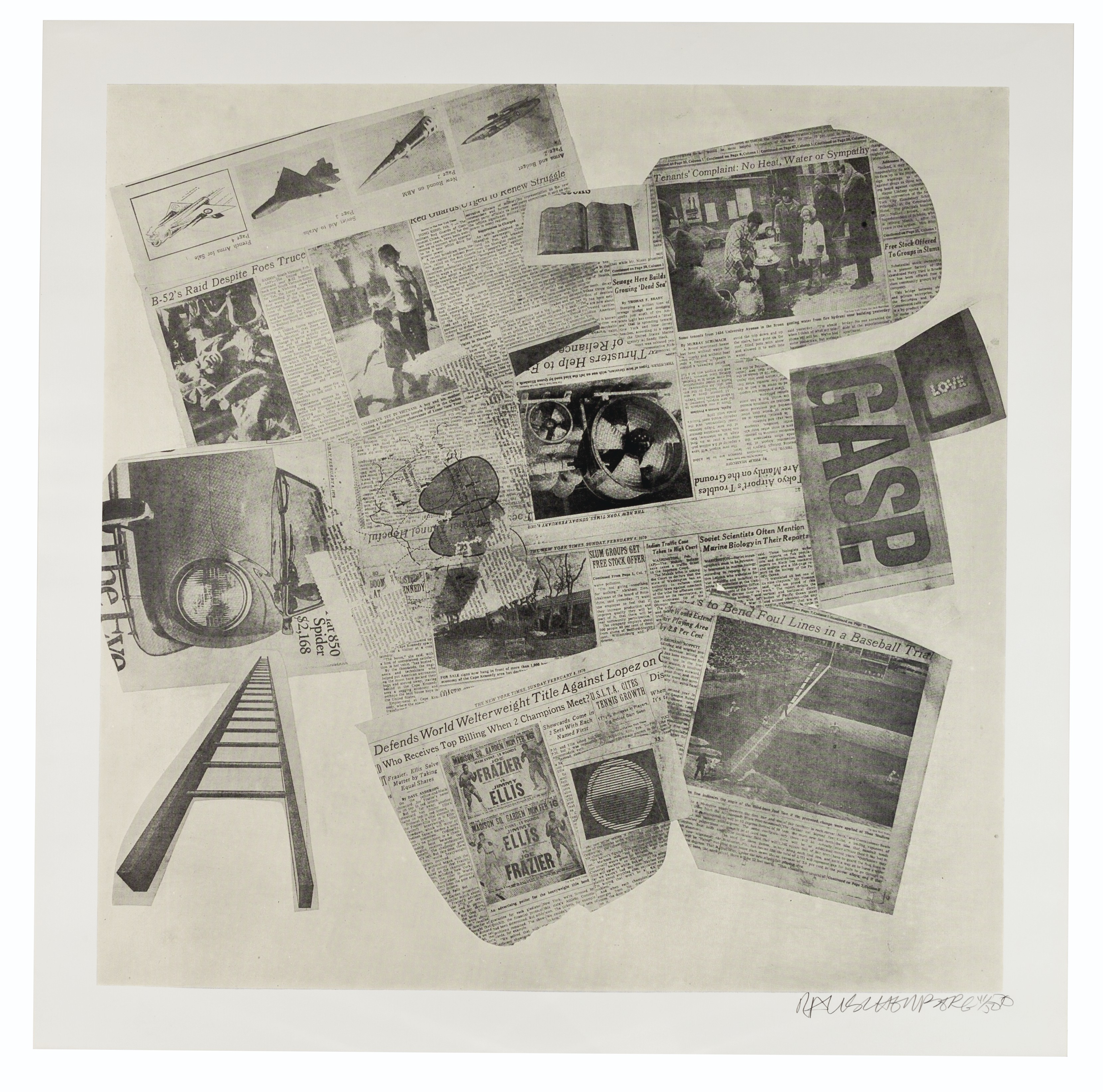 Robert Rauschenberg — Характеристики от Currents : восемнадцать пластин, изображение 2