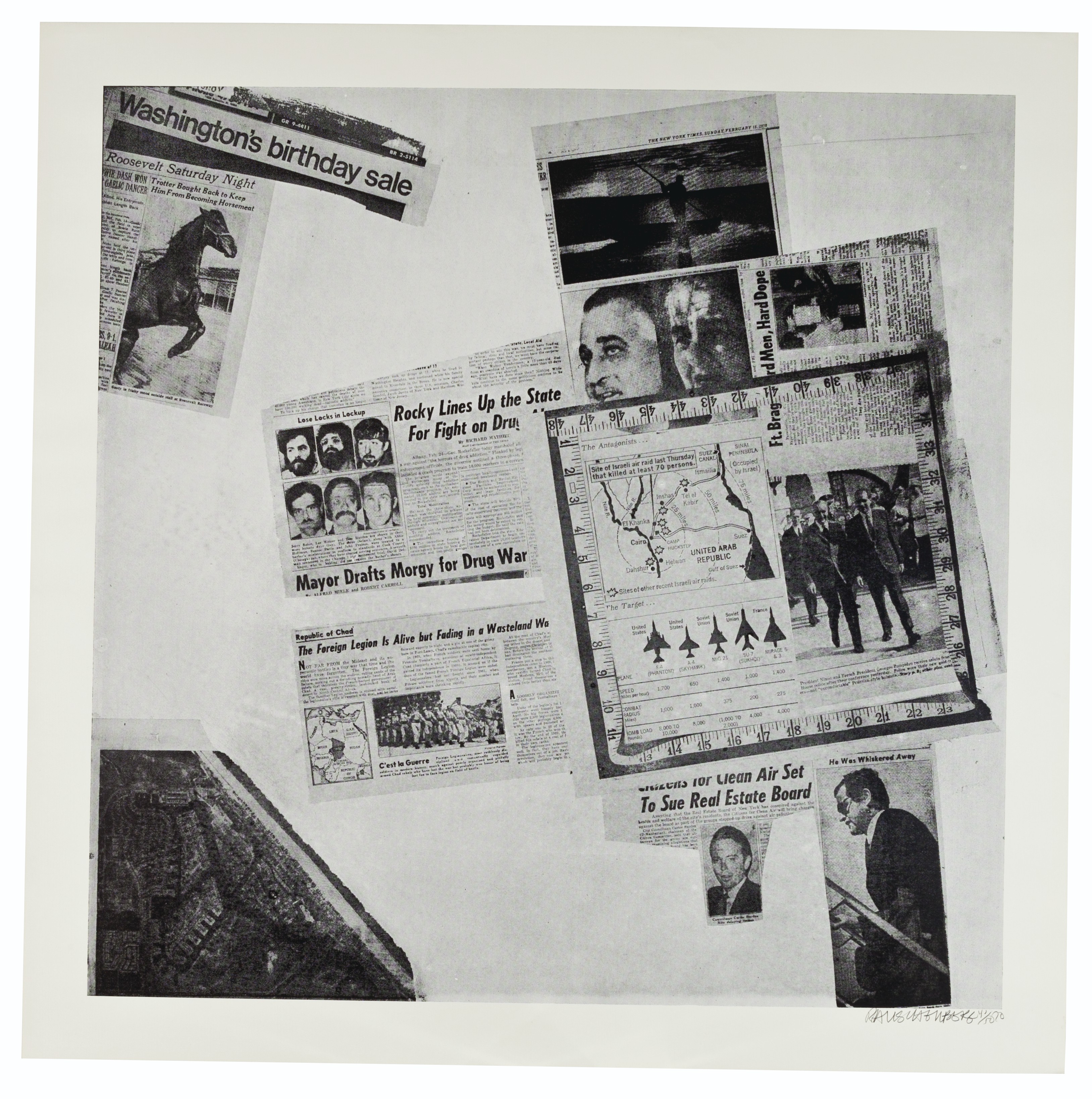 Robert Rauschenberg — Характеристики от Currents : восемнадцать пластин, изображение 4