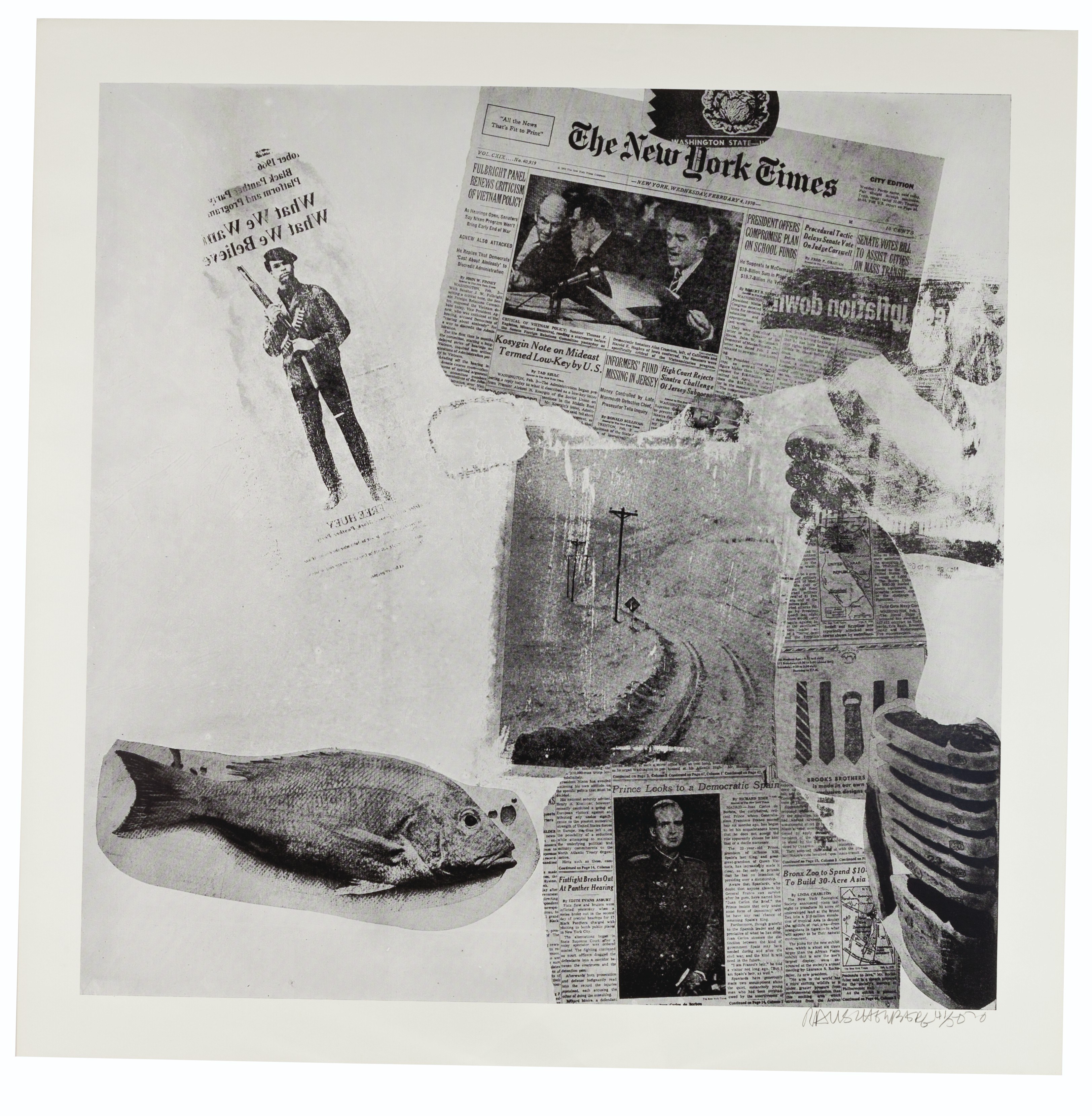 Robert Rauschenberg — Характеристики от Currents : восемнадцать пластин, изображение 6