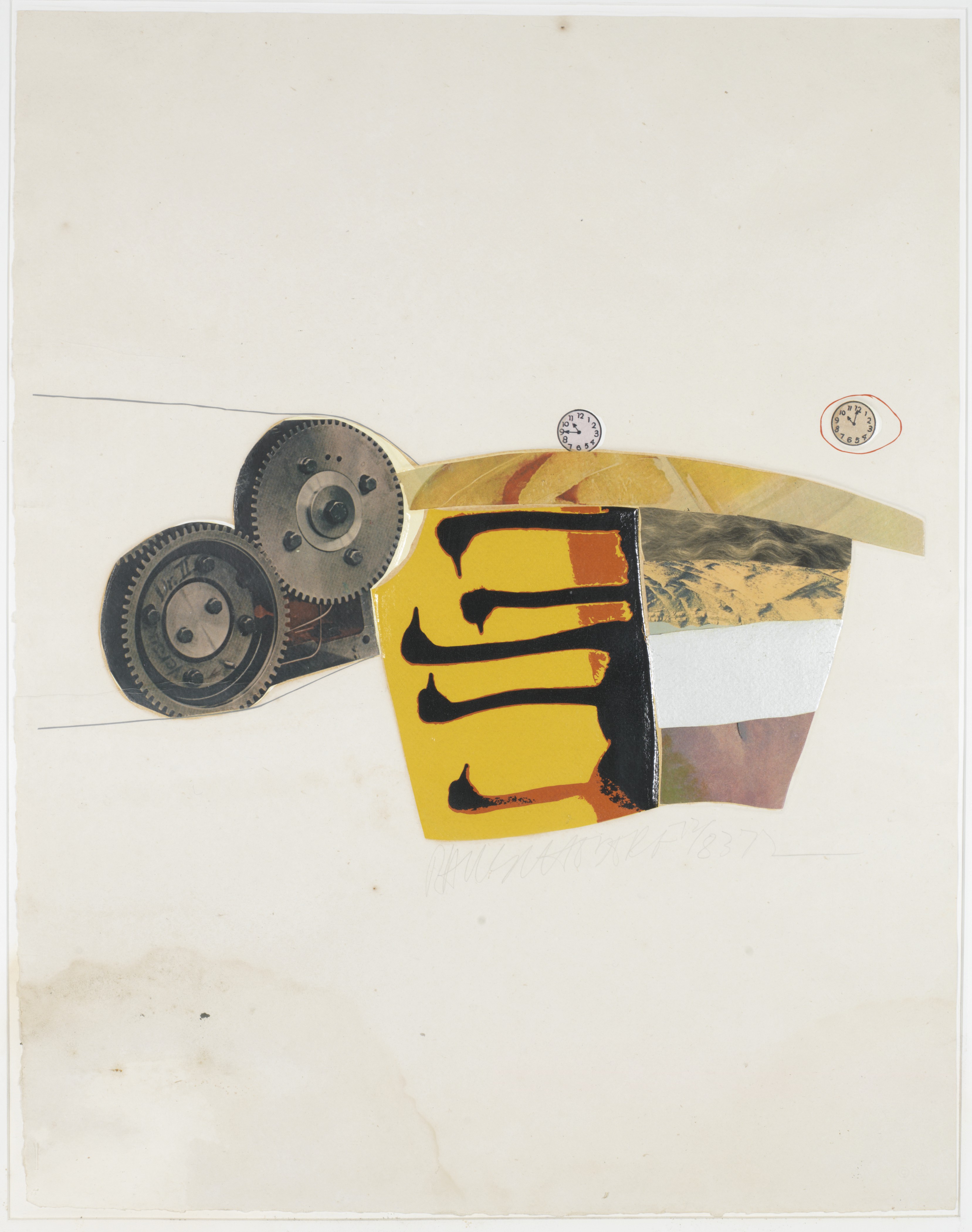 Robert Rauschenberg — Тринадцать серий конских перьев : шесть пластин, изображение 5