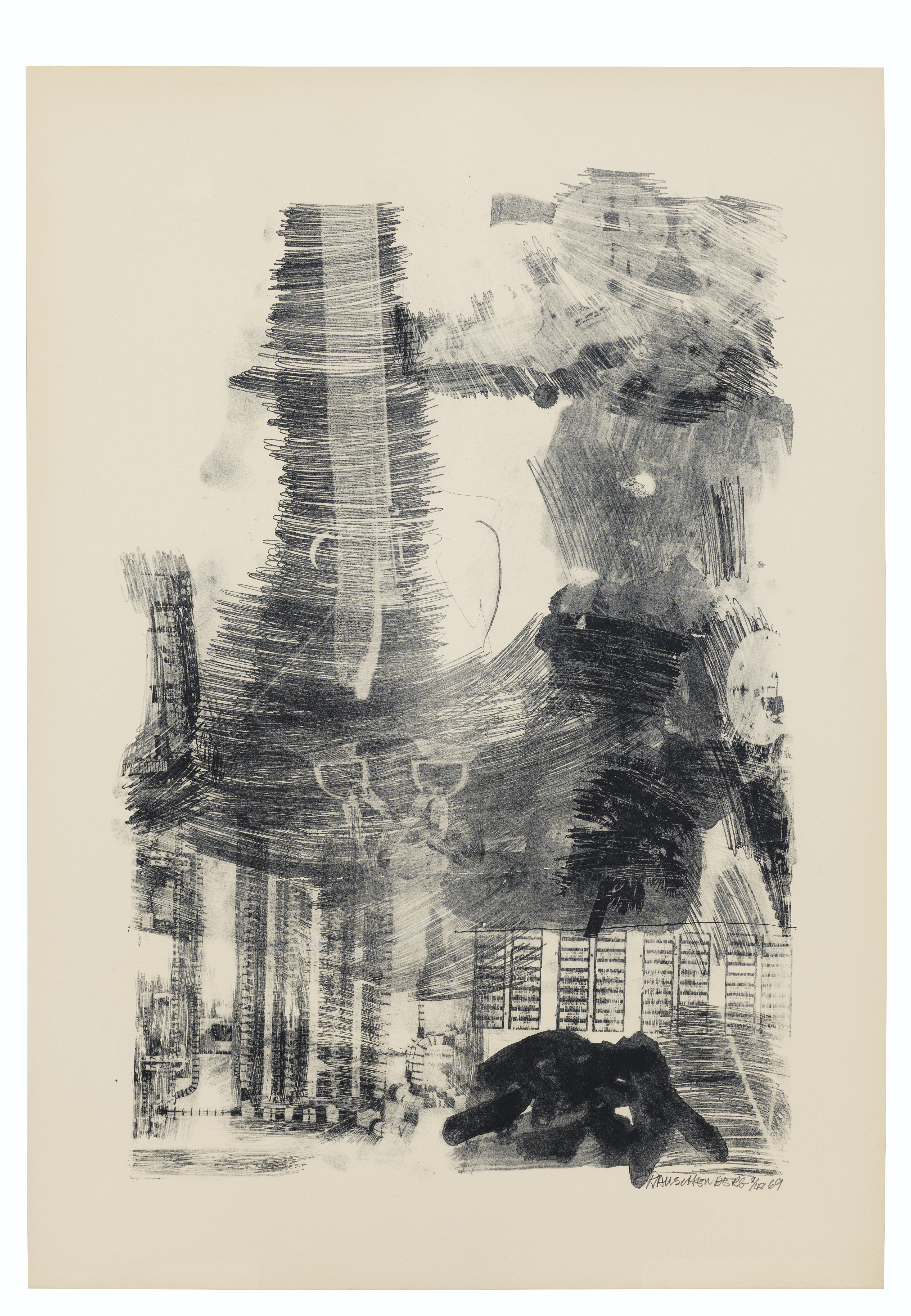 Robert Rauschenberg — Серия "Каменная луна" : пять принтов, изображение 2