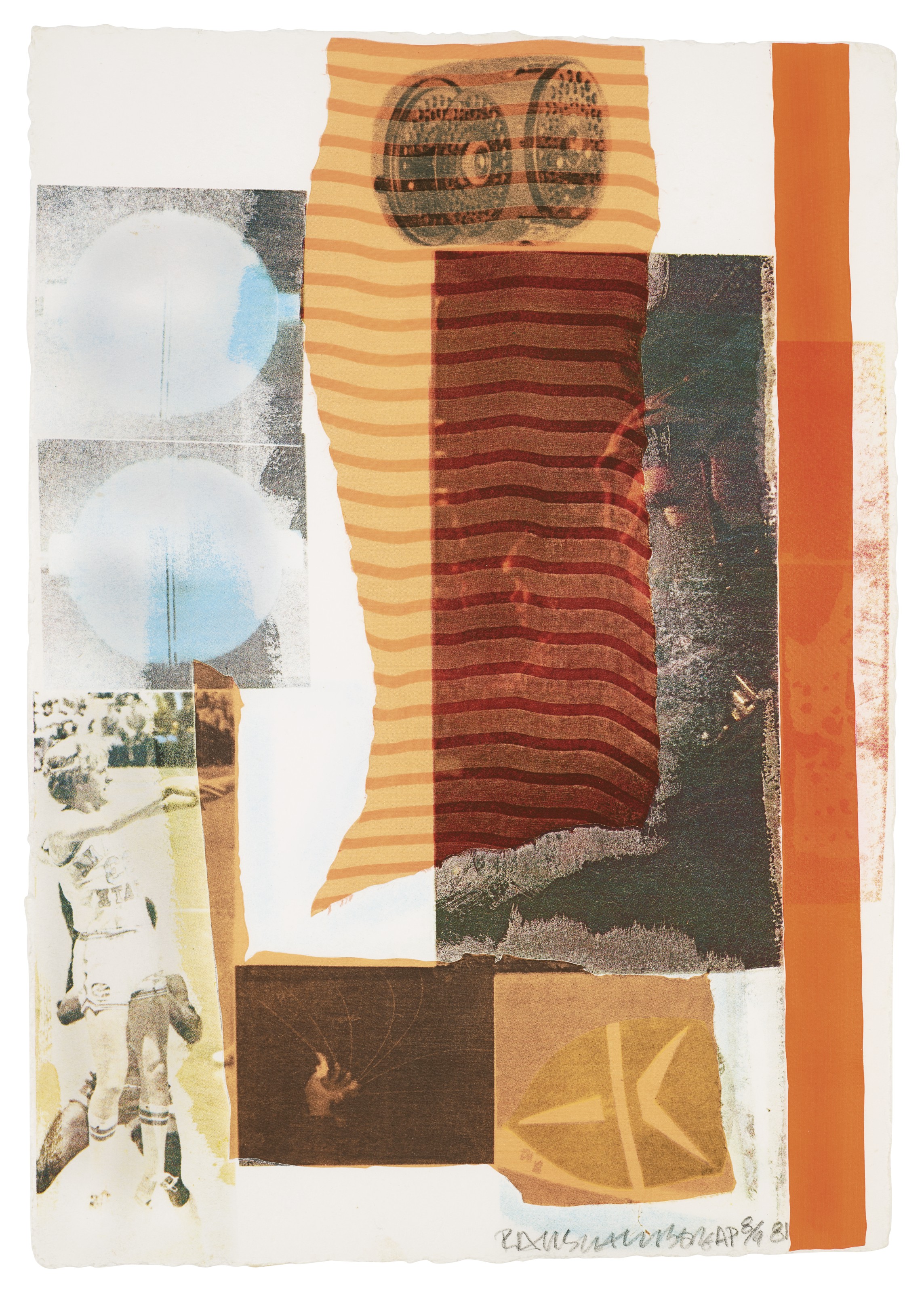 Robert Rauschenberg — Аркан: два отпечатка, изображение 2