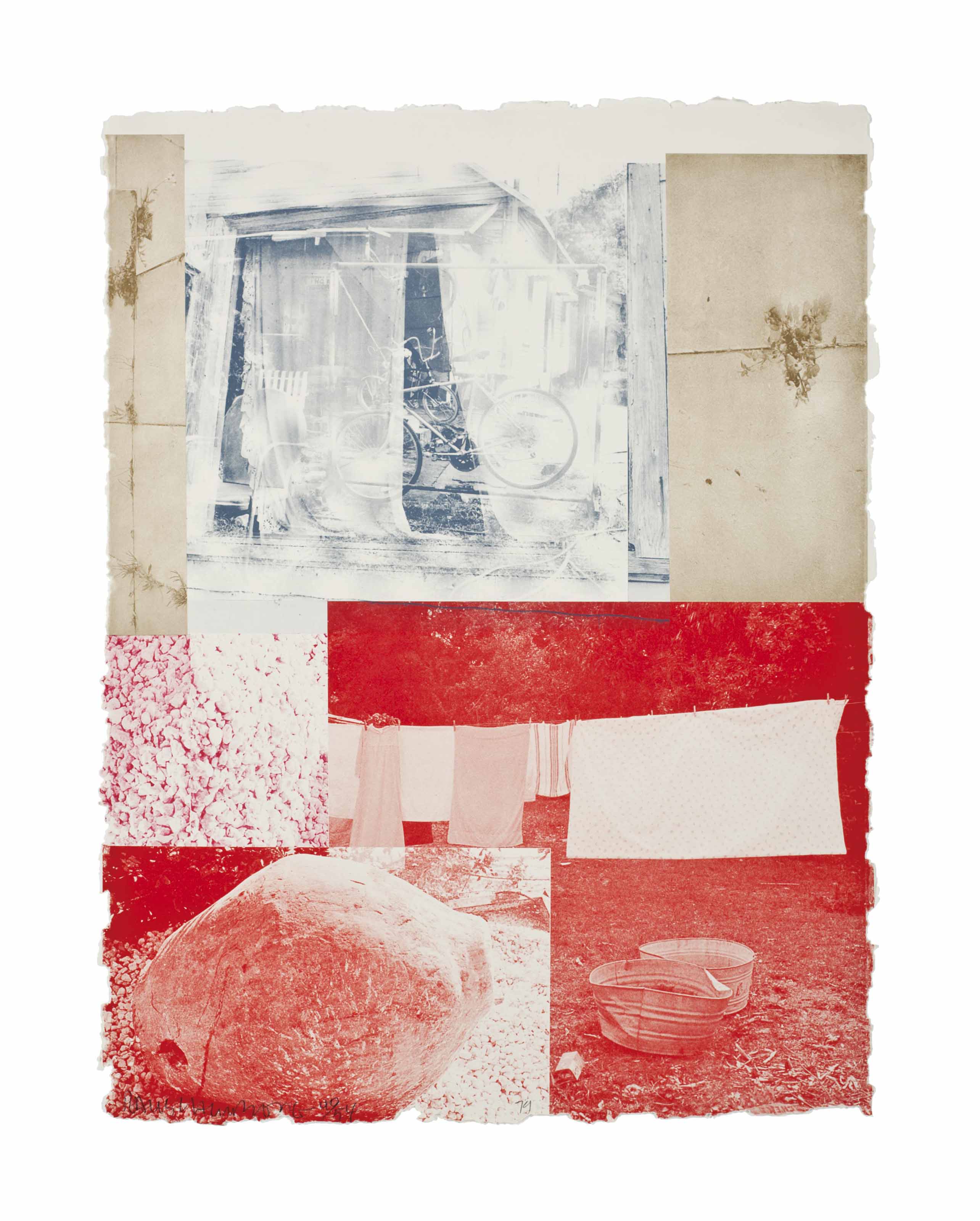 Robert Rauschenberg — Роуз-Бей, с лежбищных холмов