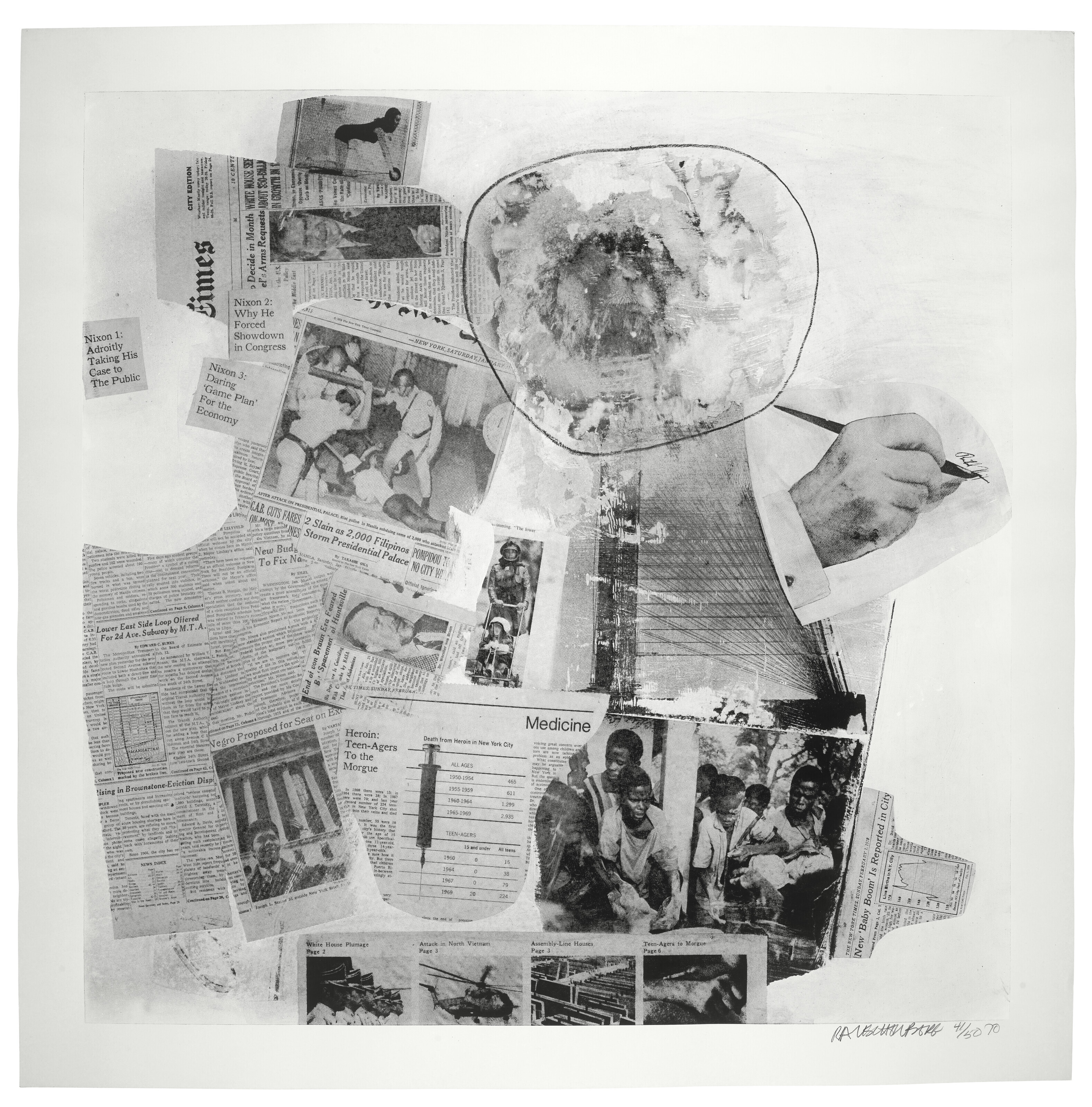 Robert Rauschenberg — Особенности от Currents : четыре принта, изображение 2