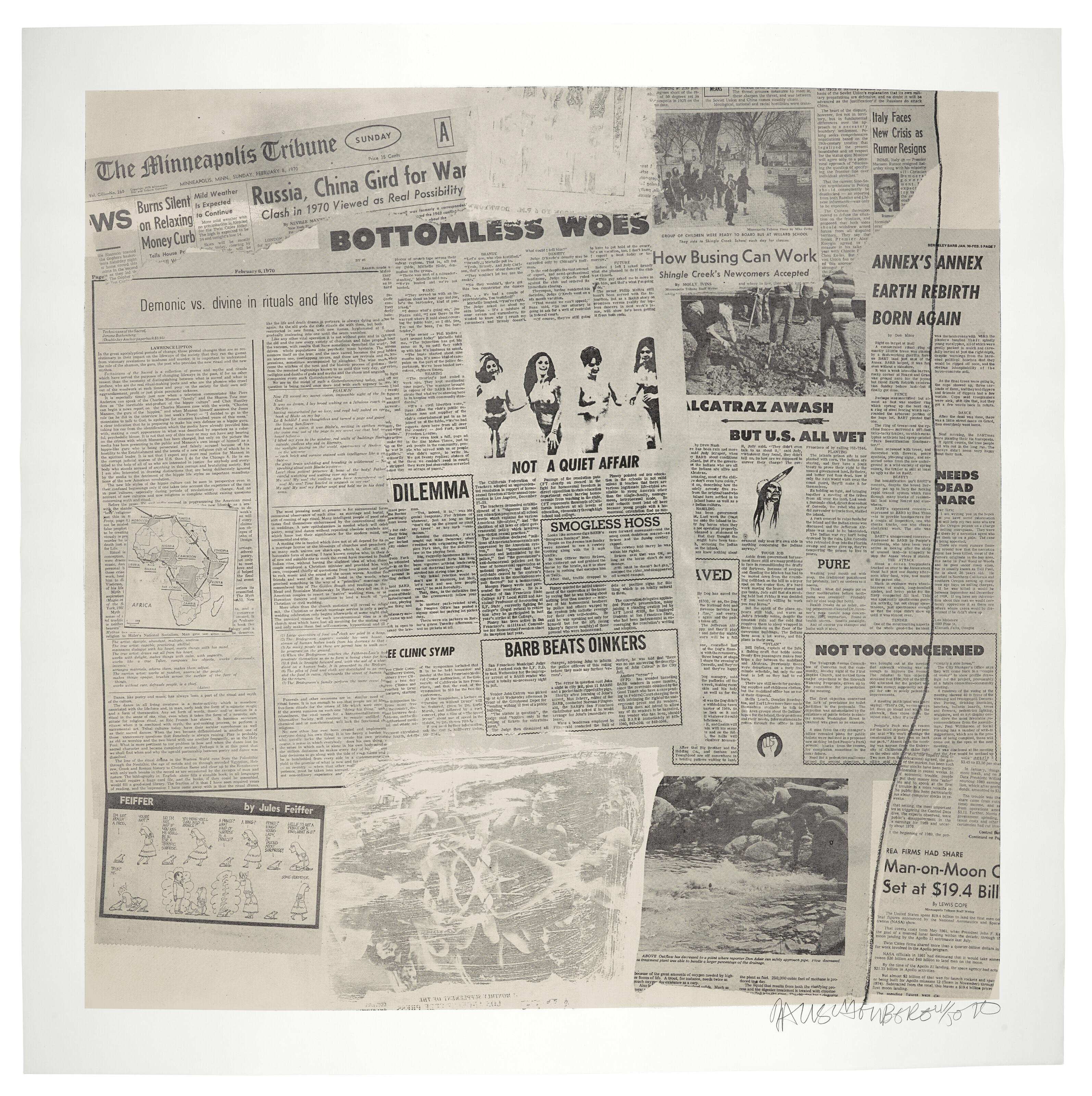 Robert Rauschenberg — Особенности от Currents : четыре принта, изображение 4