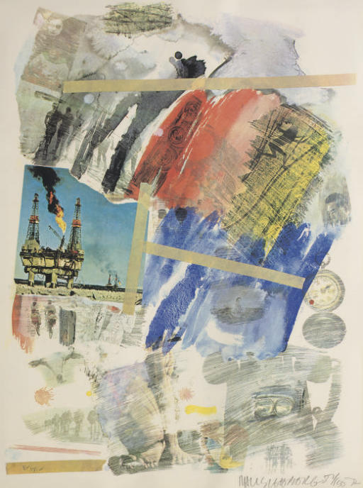 Robert Rauschenberg — Без названия, из портфолио Хорхоу